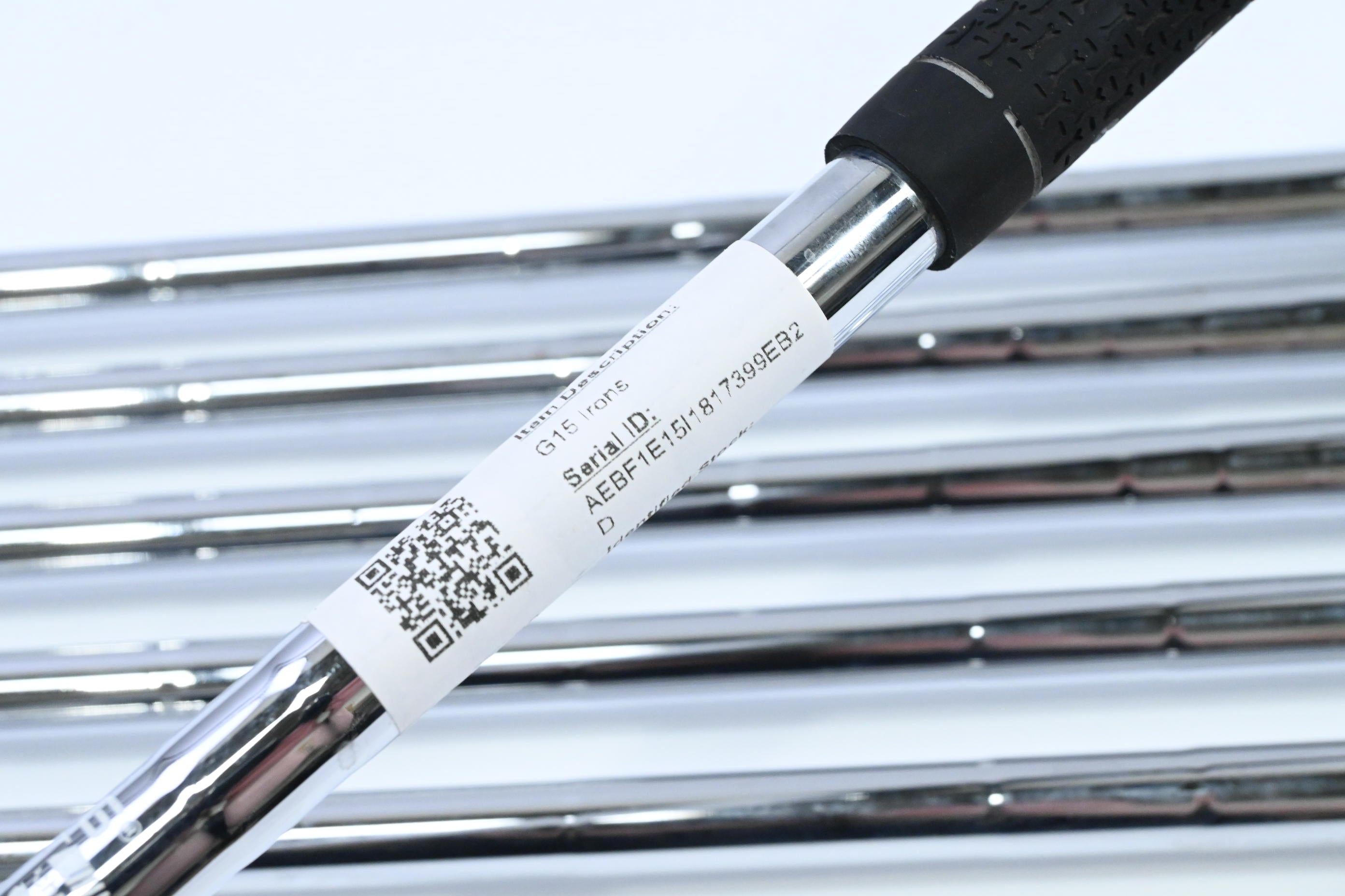 Ping G15 Irons / 4-9 / Black Dot / Regular Flex Ping AWT Shafts