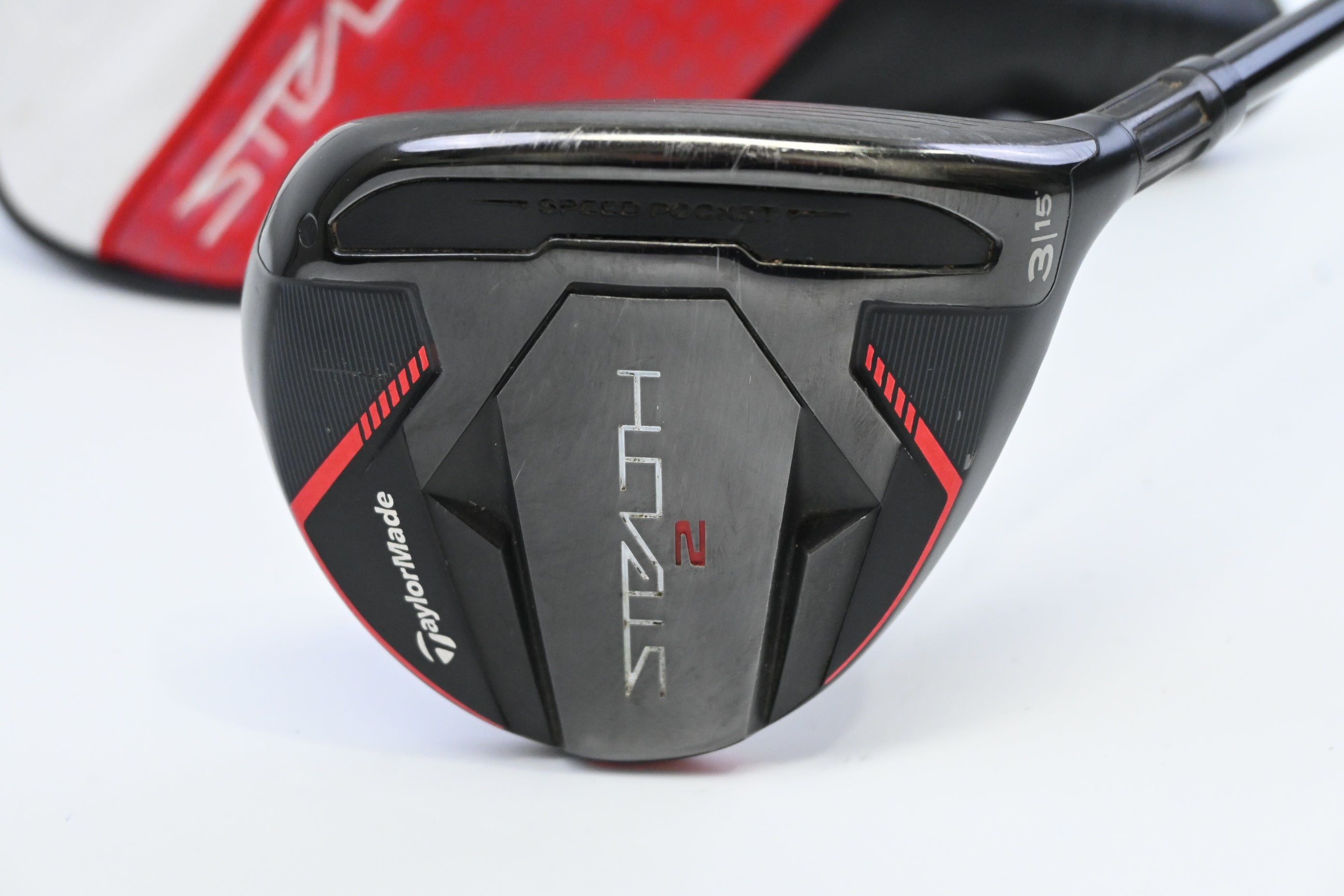 Taylormade Stealth 2 #3 Wood / 15 Degree / Stiff Flex Fujikura Ventus TR Red 6