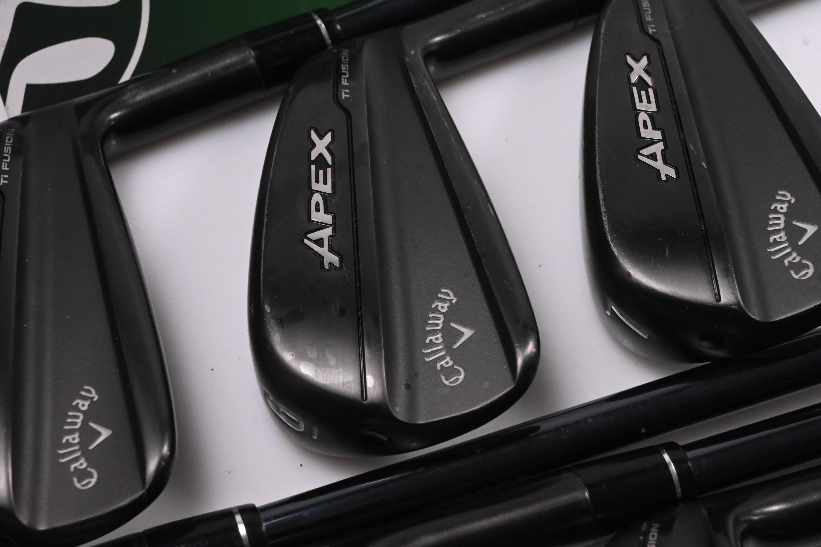 Callaway Apex Ti Fusion Irons / 5-PW+GW / Senior Flex UST Recoil Dart HDC 70