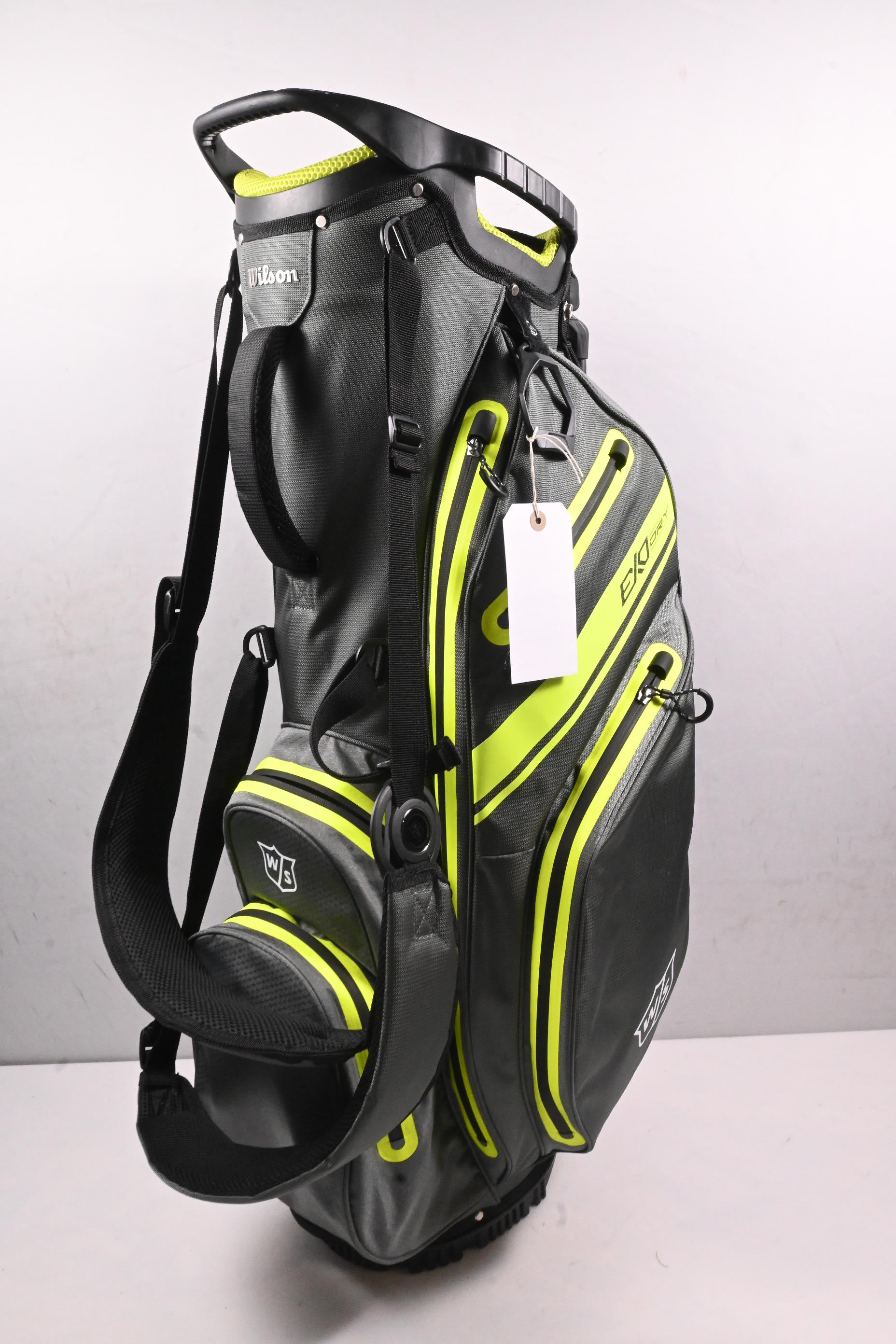 Wilson EXO Dry Stand Bag / 5-Way Divider / Grey, Green