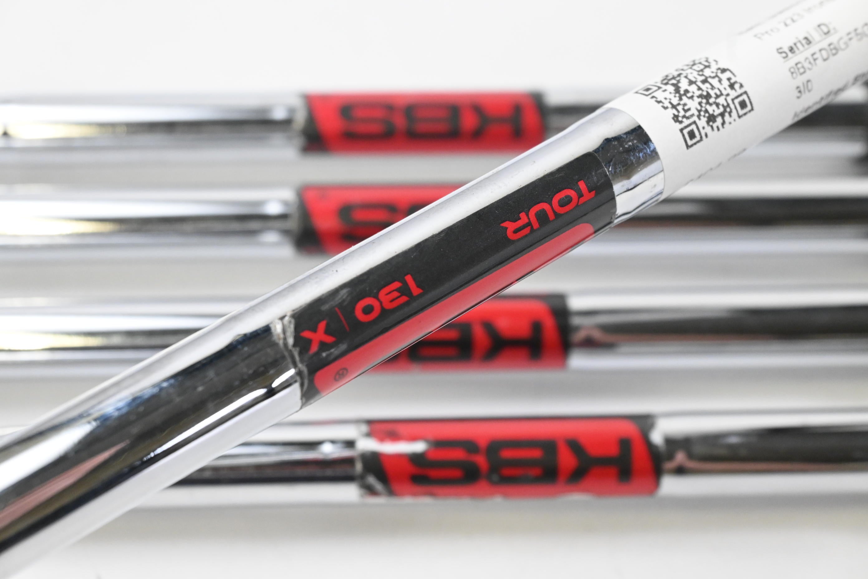 Mizuno Pro 223 Irons / 6-PW / X-Flex KBS Tour 130 Steel Shafts