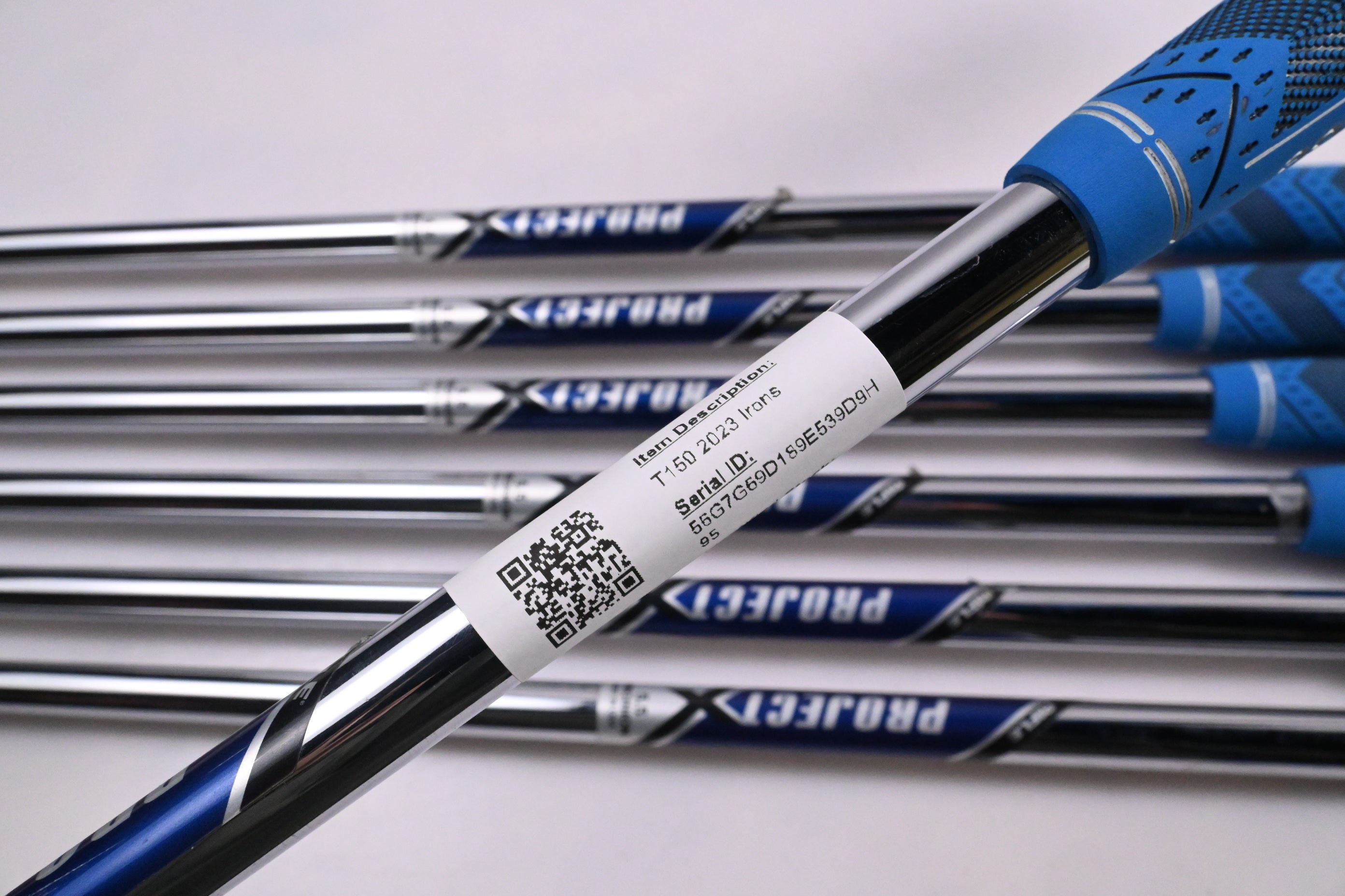 Left Hand Titleist T150 2023 Irons / 4-PW / Regular Flex Project X Shafts