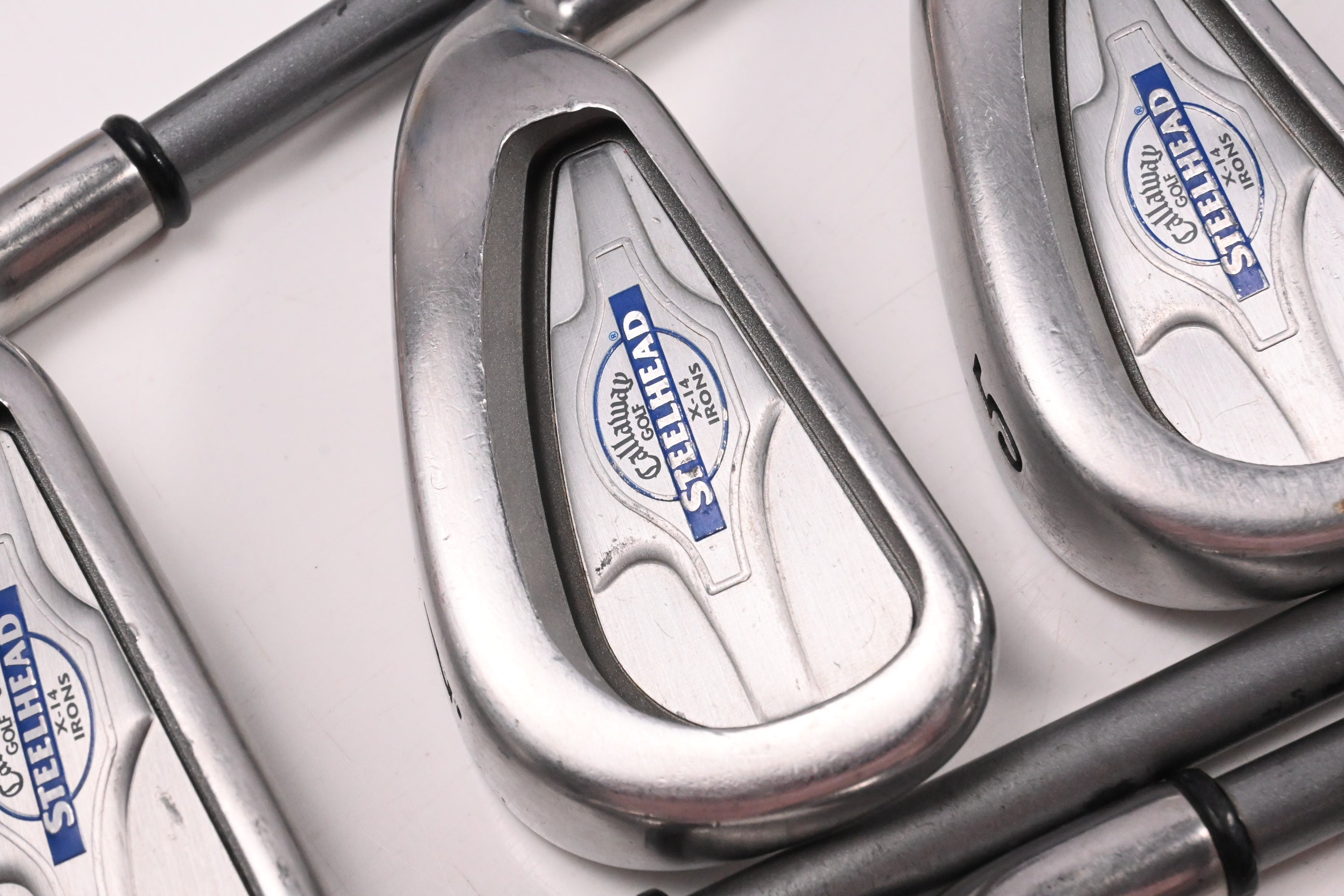 Callaway Steelhead X-14 Irons / 3-PW+SW / Firm Flex Steelhead X-14 Shafts