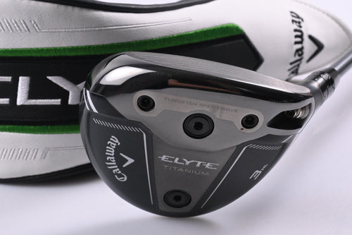 Callaway Elyte Ti #3 Wood / 16.5 Degree / Regular Flex Denali Charcoal 60 Shaft
