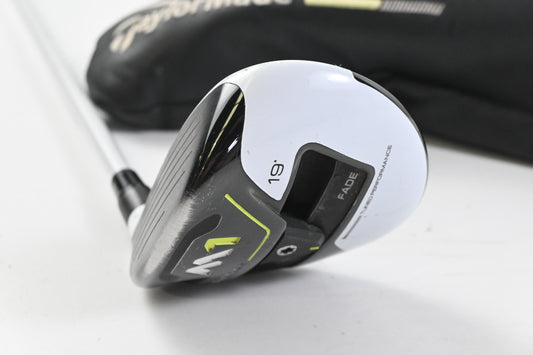 Left Hand Taylormade M1 2017 #5 Wood / 19 Degree / Stiff Flex Fubuki J60 Shaft