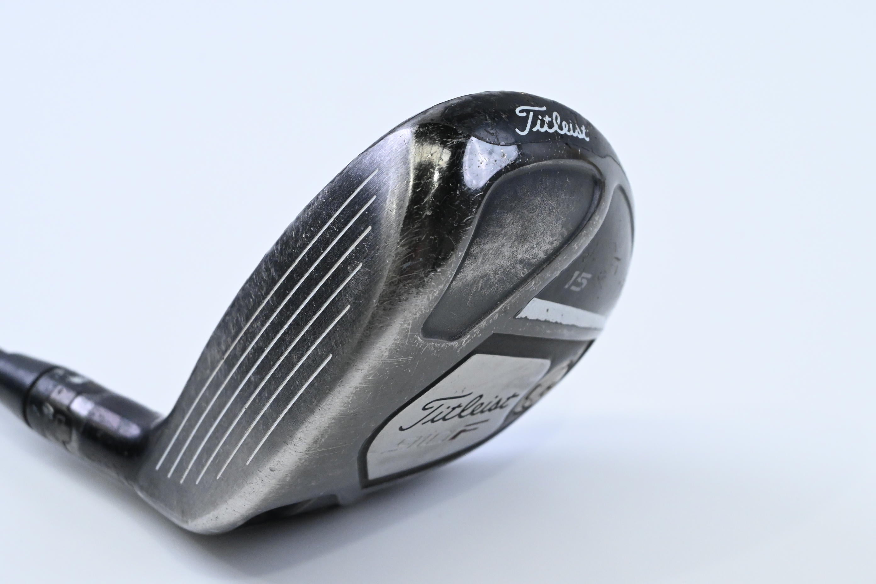 Left Hand Titleist 910 F #3 Wood / 15 Degree / Stiff Flex Aldila RIP Alpha 70