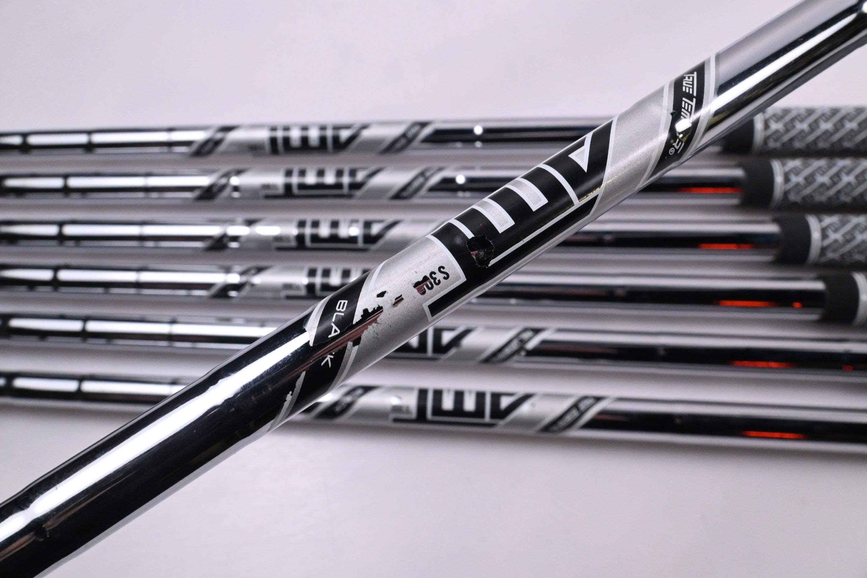 Titleist T100.S 2021 Irons / 4-PW / Stiff Flex AMT Black S300 Shafts