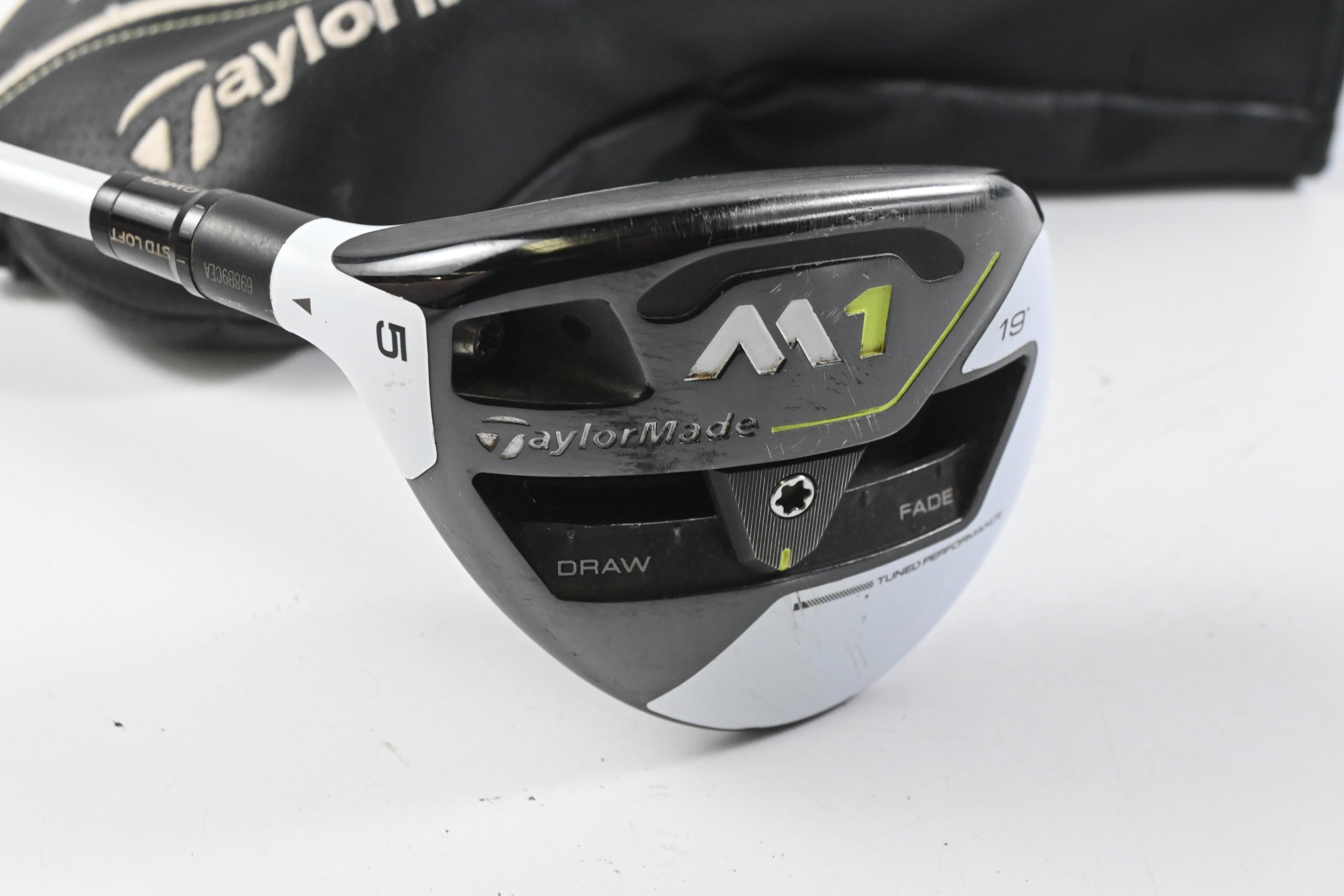 Left Hand Taylormade M1 2017 #5 Wood / 19 Degree / Stiff Flex Fubuki J60 Shaft