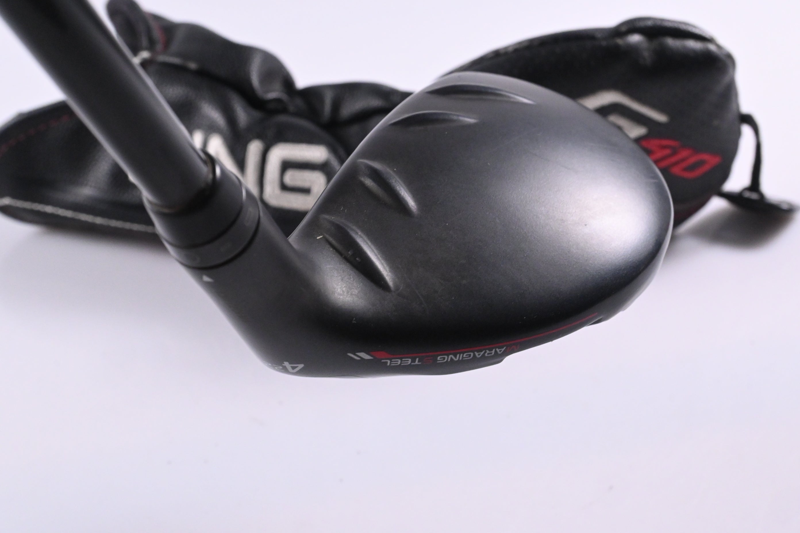 Ping G410 #4 Hybrid / 22 Degree / Stiff Flex Tensei AV Blue 80 Shaft