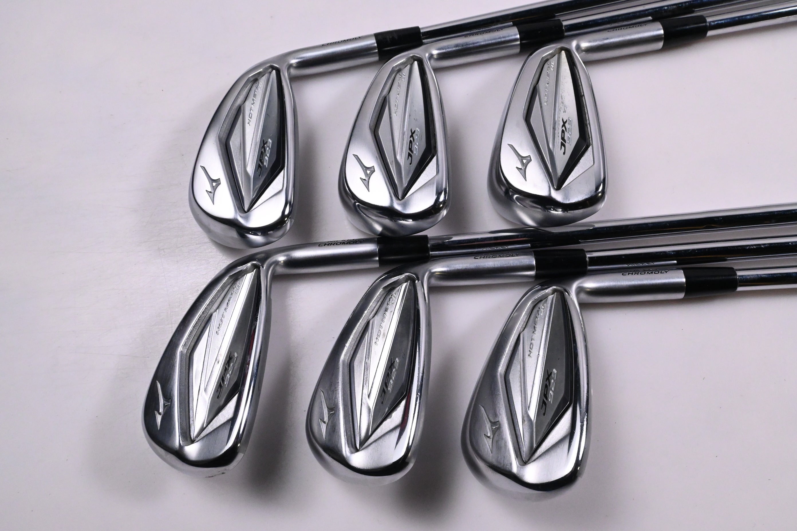 Mizuno JPX 923 Hot Metal HL Irons / 5-PW / Regular Flex KBS $-Taper Lite 95