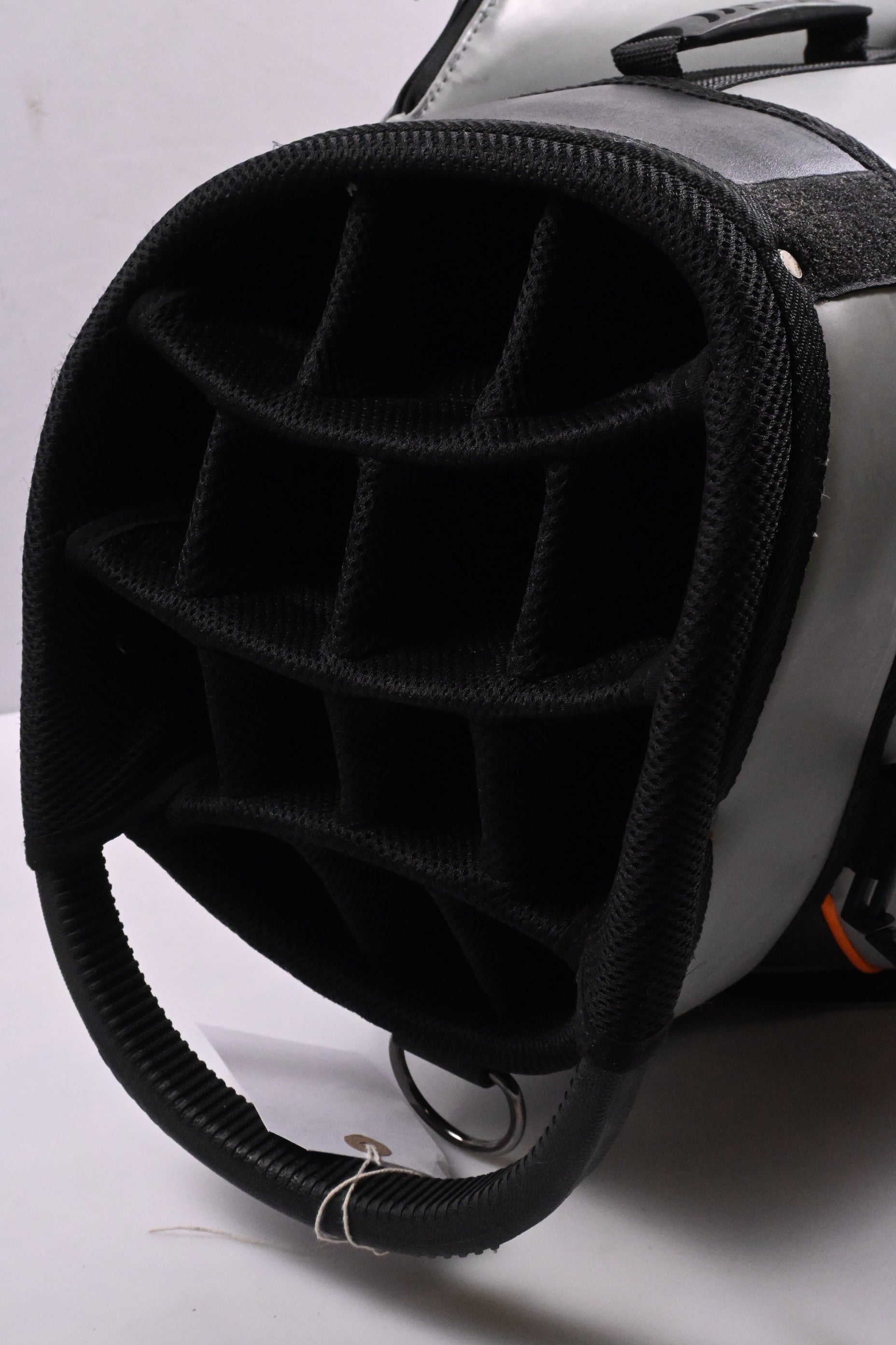 Powakaddy Cart Bag / 14-Way Divider / Grey, Black, Orange