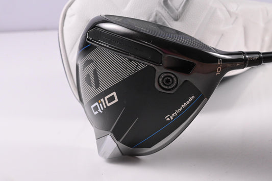 Taylormade Qi10 Driver / 10.5 Degree / Stiff Flex Fujikura Ventus TR Blue 5