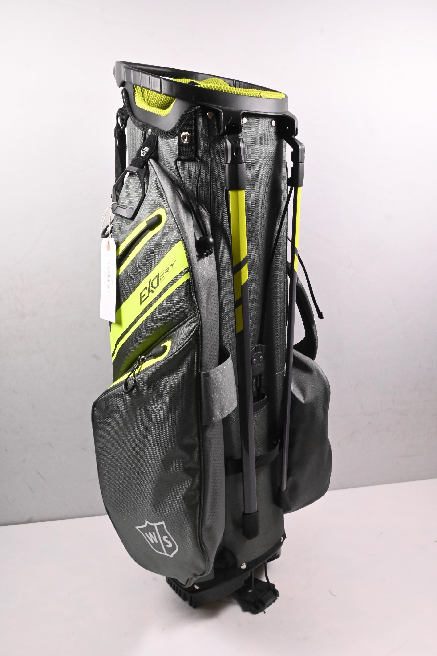 Wilson EXO Dry Stand Bag / 5-Way Divider / Grey, Green