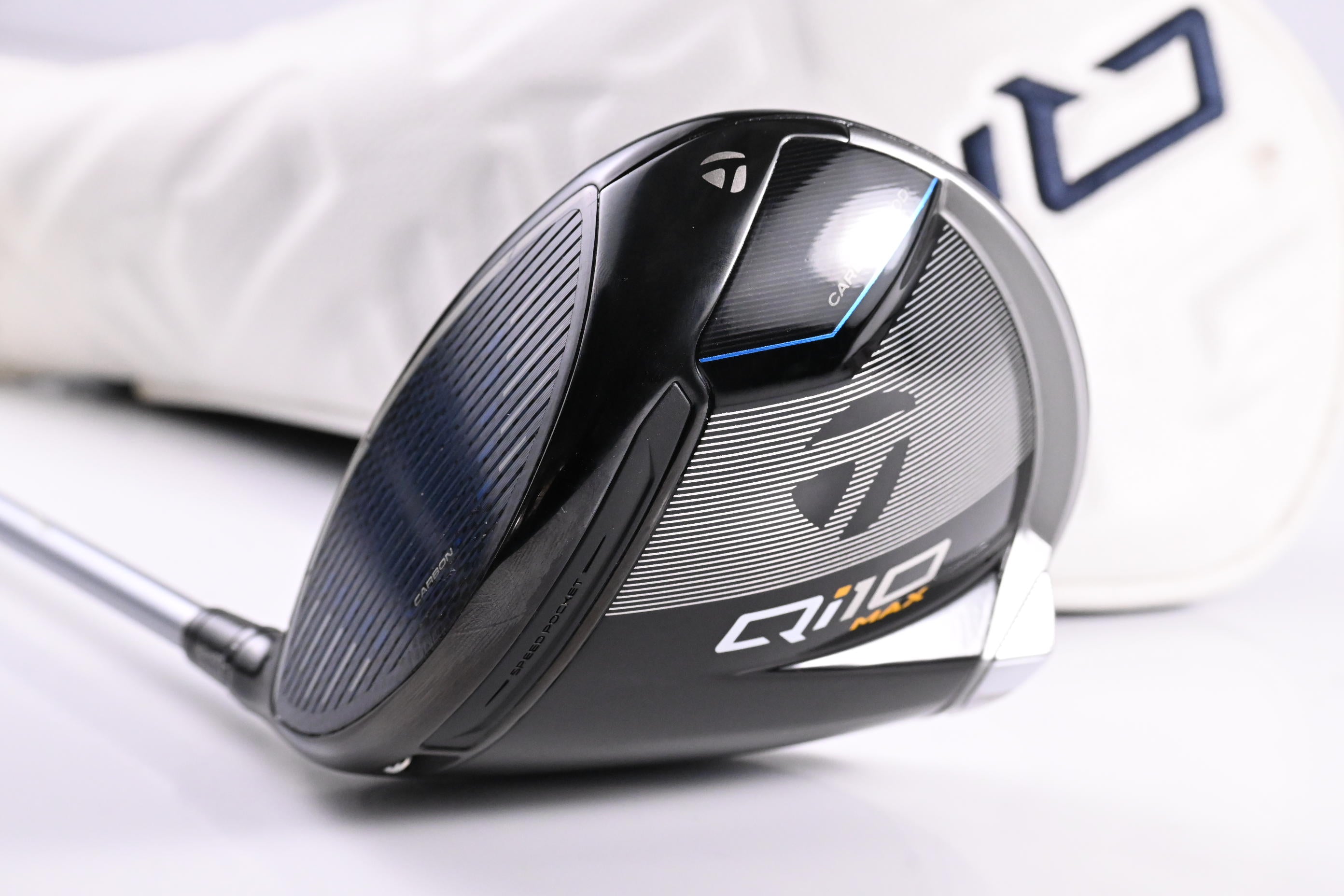 Left Hand Taylormade Qi10 Max Driver / 12 Degree / Senior Flex Lynx XLR8-100