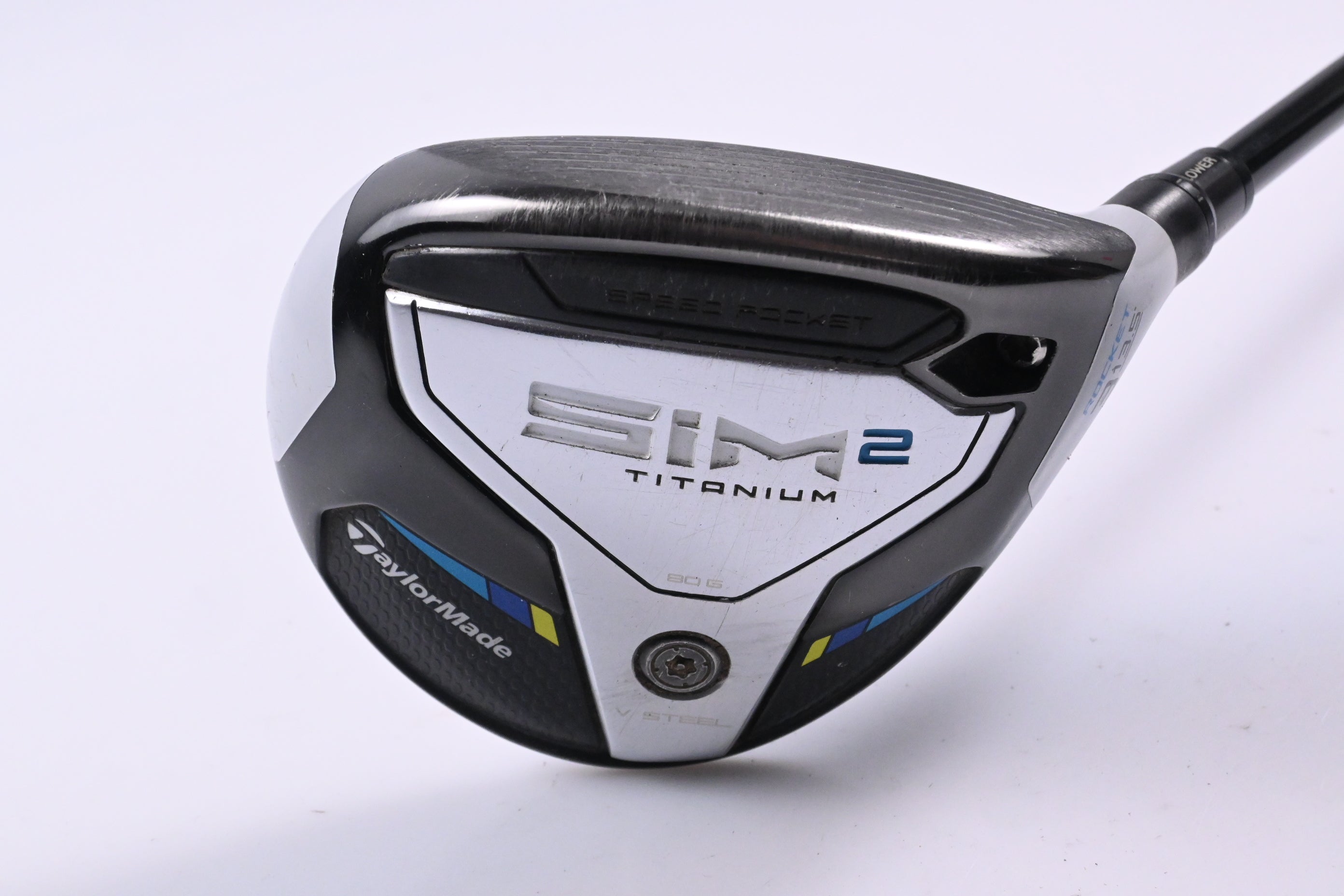 Taylormade SIM2 Ti Rocket #3 Wood  / 13.5 Degree / Stiff Flex Fujikura Speeder