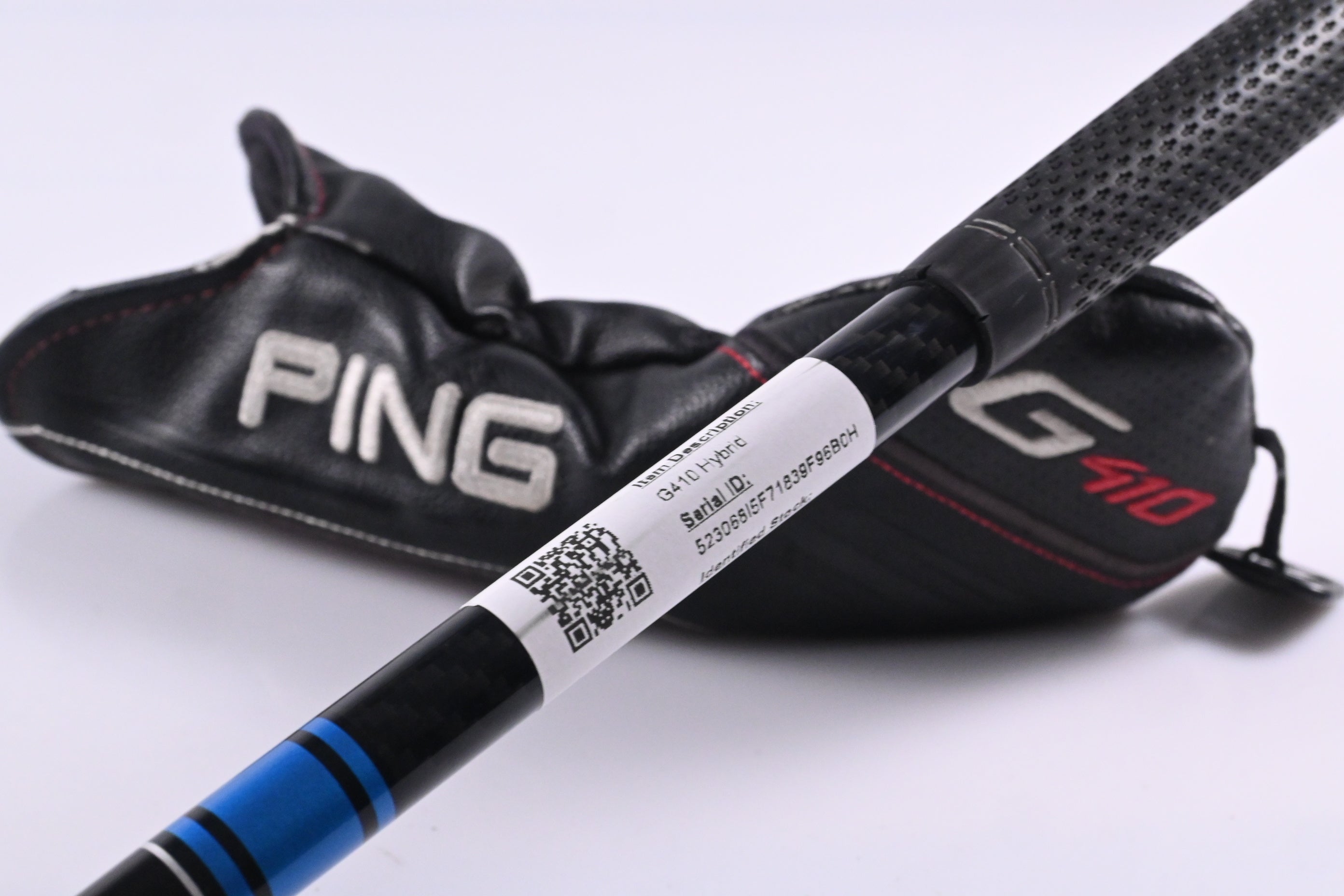 Ping G410 #4 Hybrid / 22 Degree / Stiff Flex Tensei AV Blue 80 Shaft