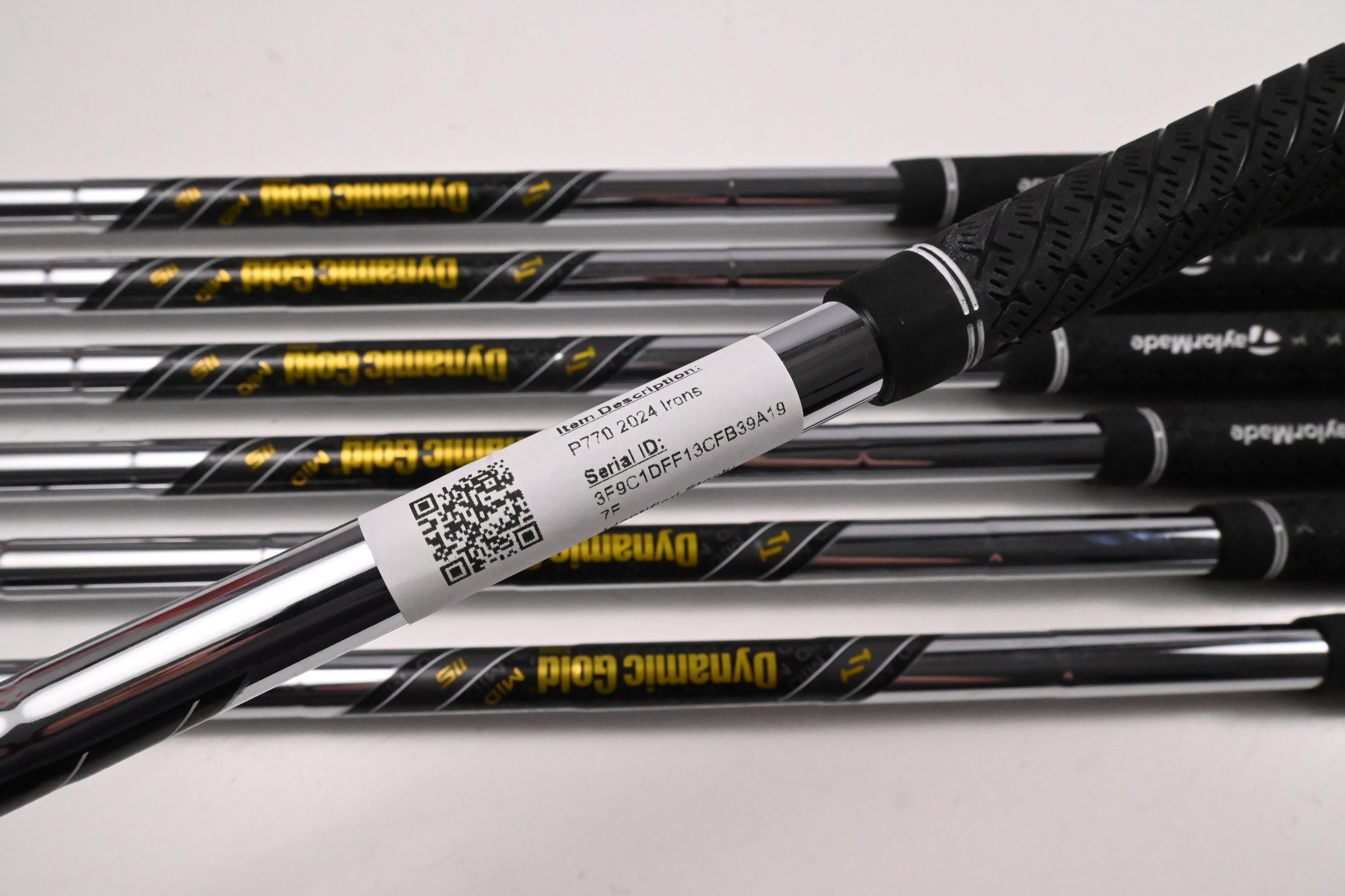 Taylormade P770 2024 Irons / 4-PW / Stiff Flex Dynamic Gold Mid 115 S300 Shafts