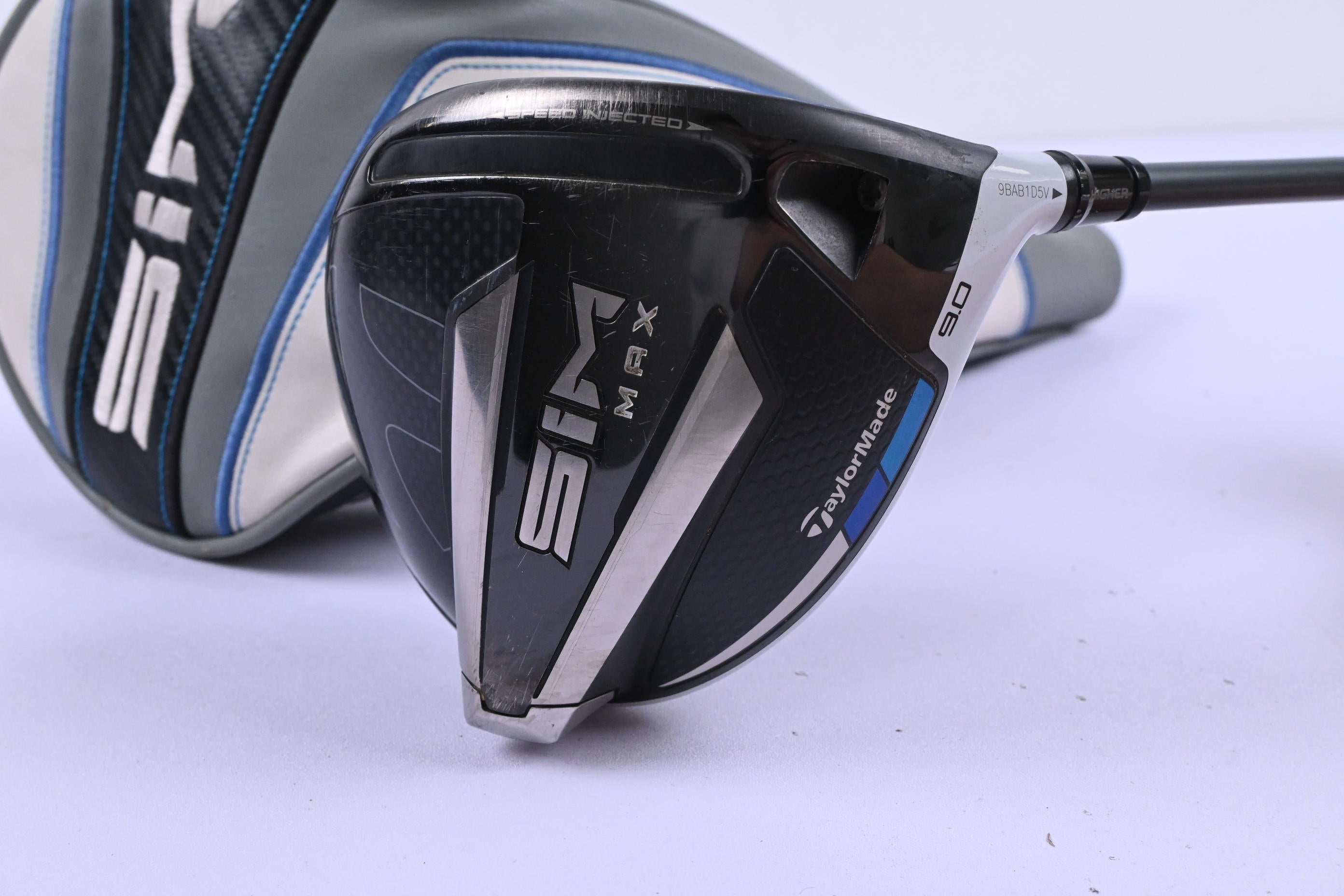 Taylormade SIM Max Driver / 9 Degree / Stiff Flex HZRDUS Smoke 70 Shaft