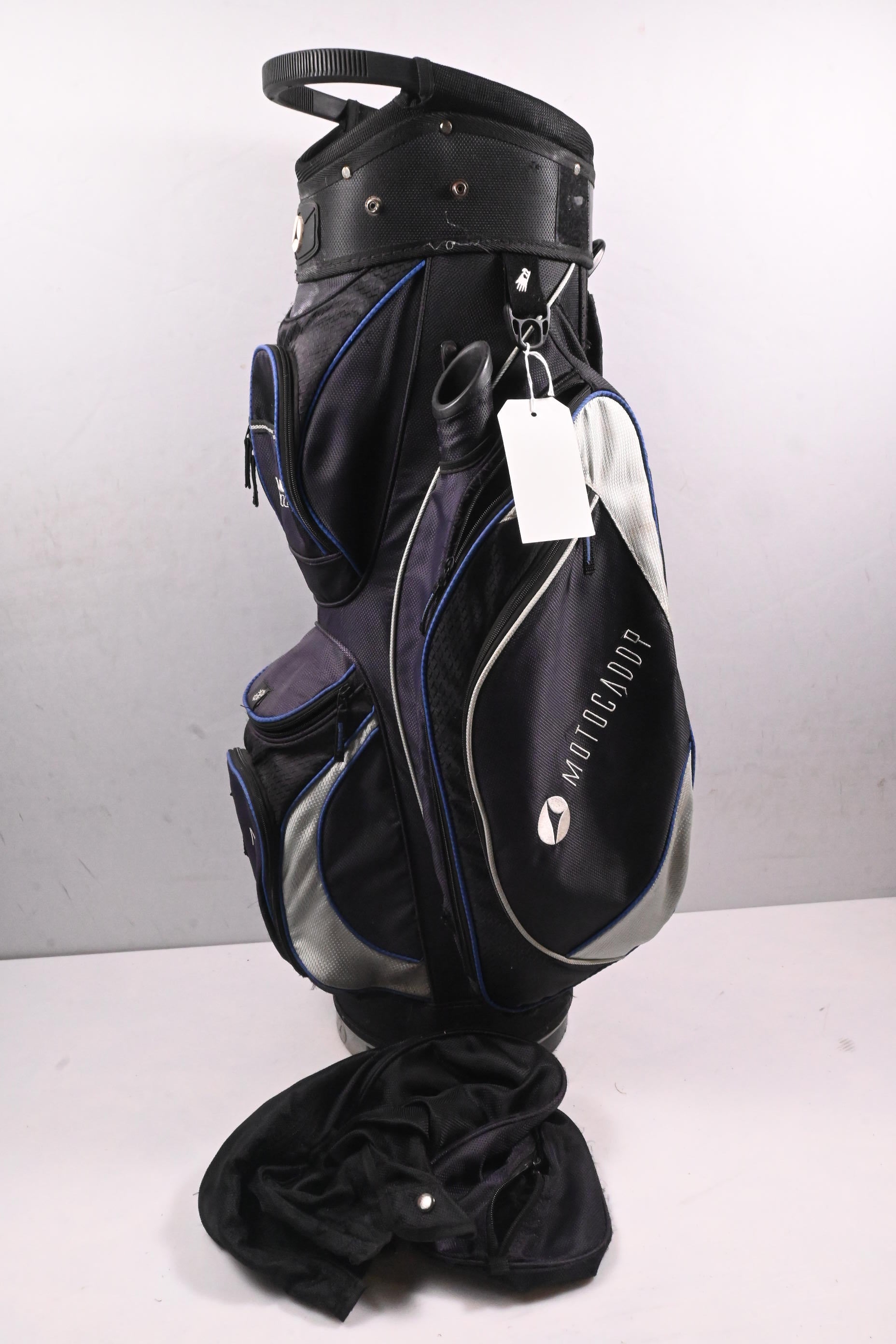 Motocaddy Club Series Cart Bag / 14-Way Divider / Black