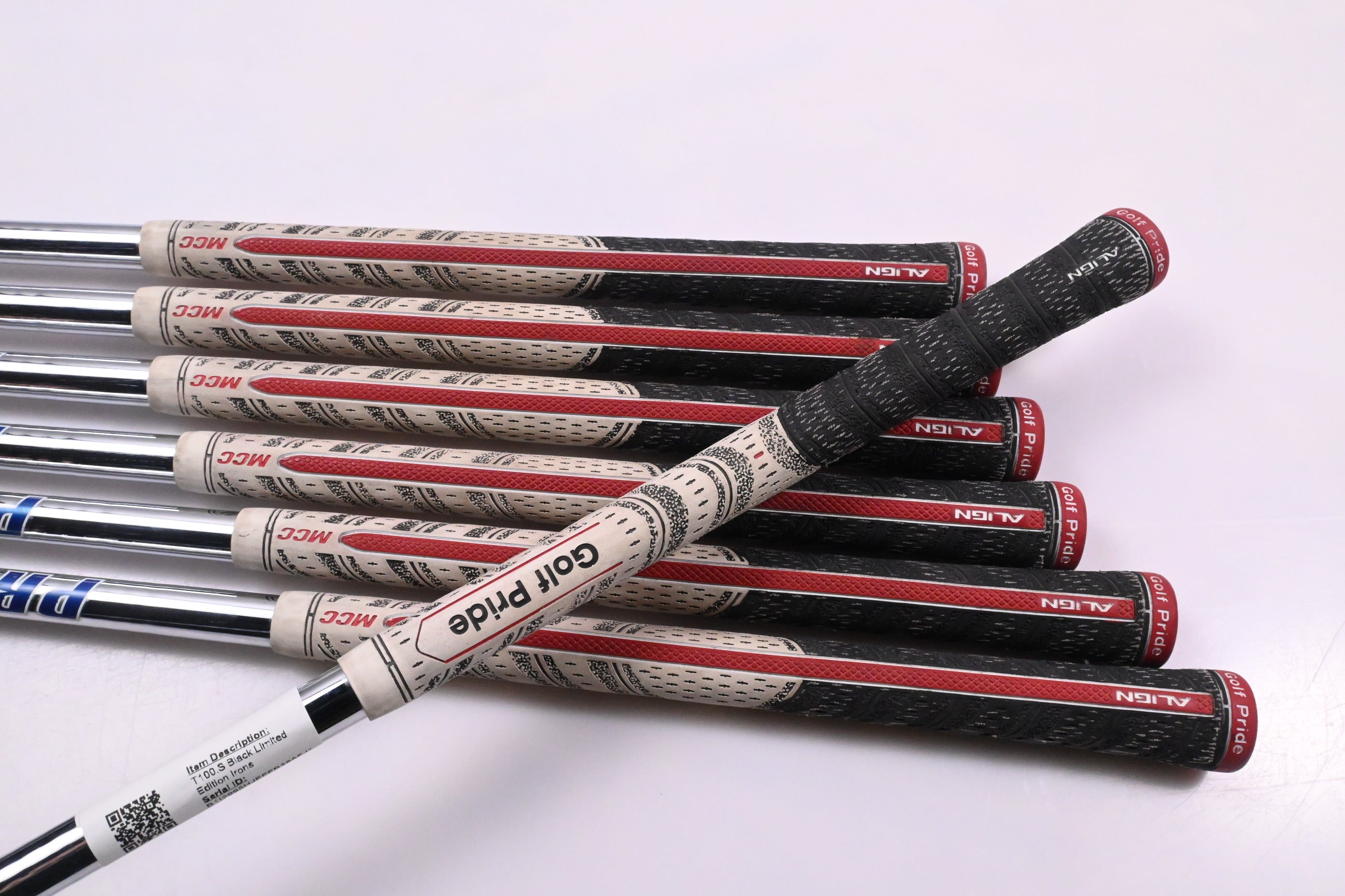 Titleist T100.S Black Limited Edition Irons / 4-PW / Regular Plus Flex Project X