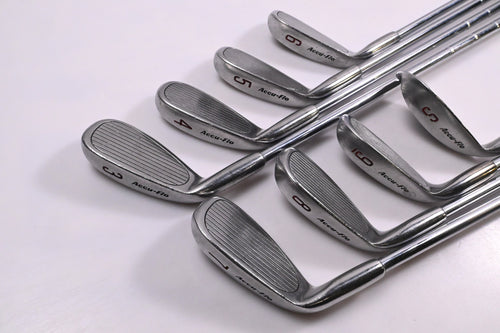 Titleist Accu-Flo Irons / 3-9i+SW / Regular Flex True Temper Lite Shafts