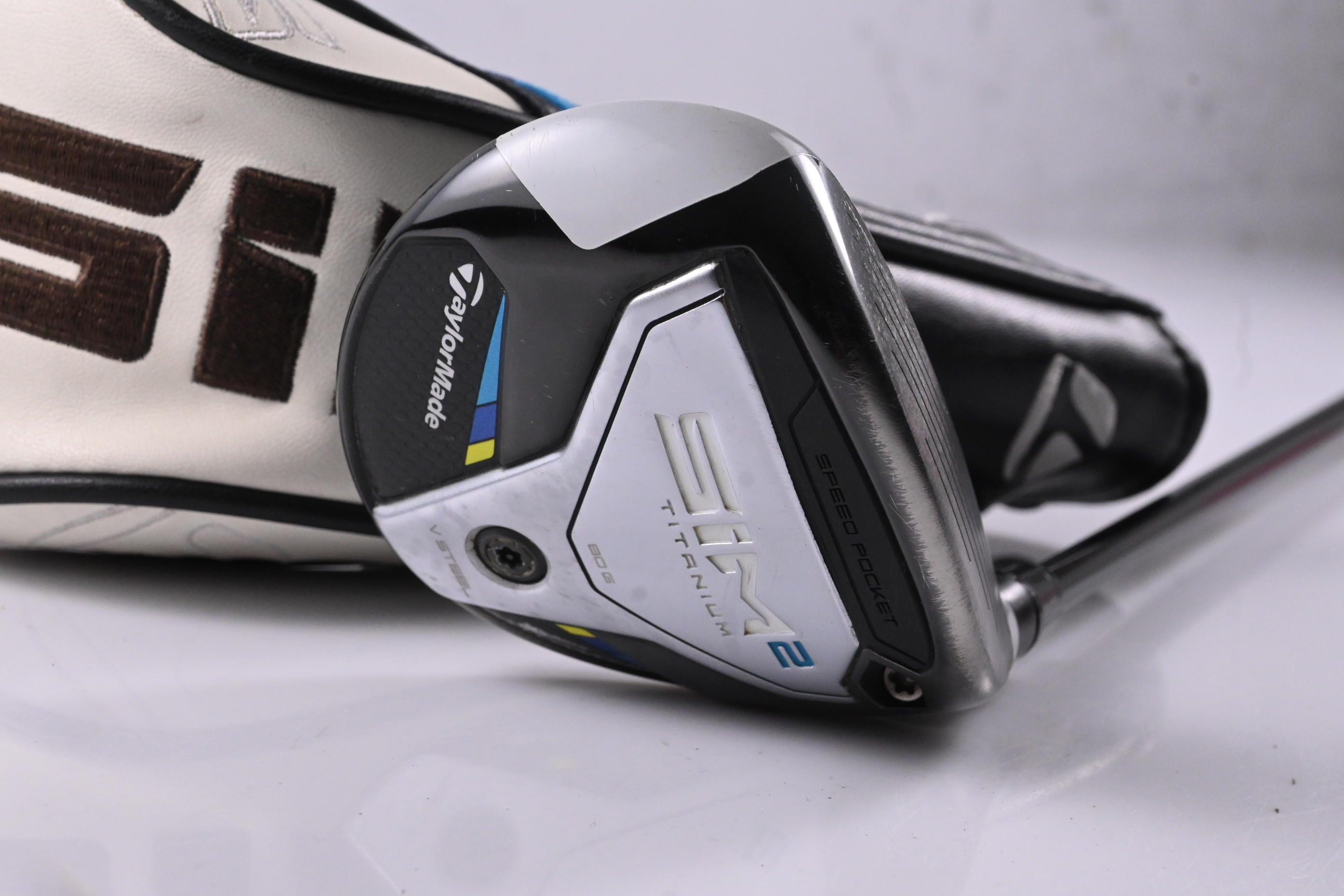 Taylormade SIM Ti #3 Wood / 15 Degree / X-Flex Mitsubishi Kai'li Red 75 Shaft