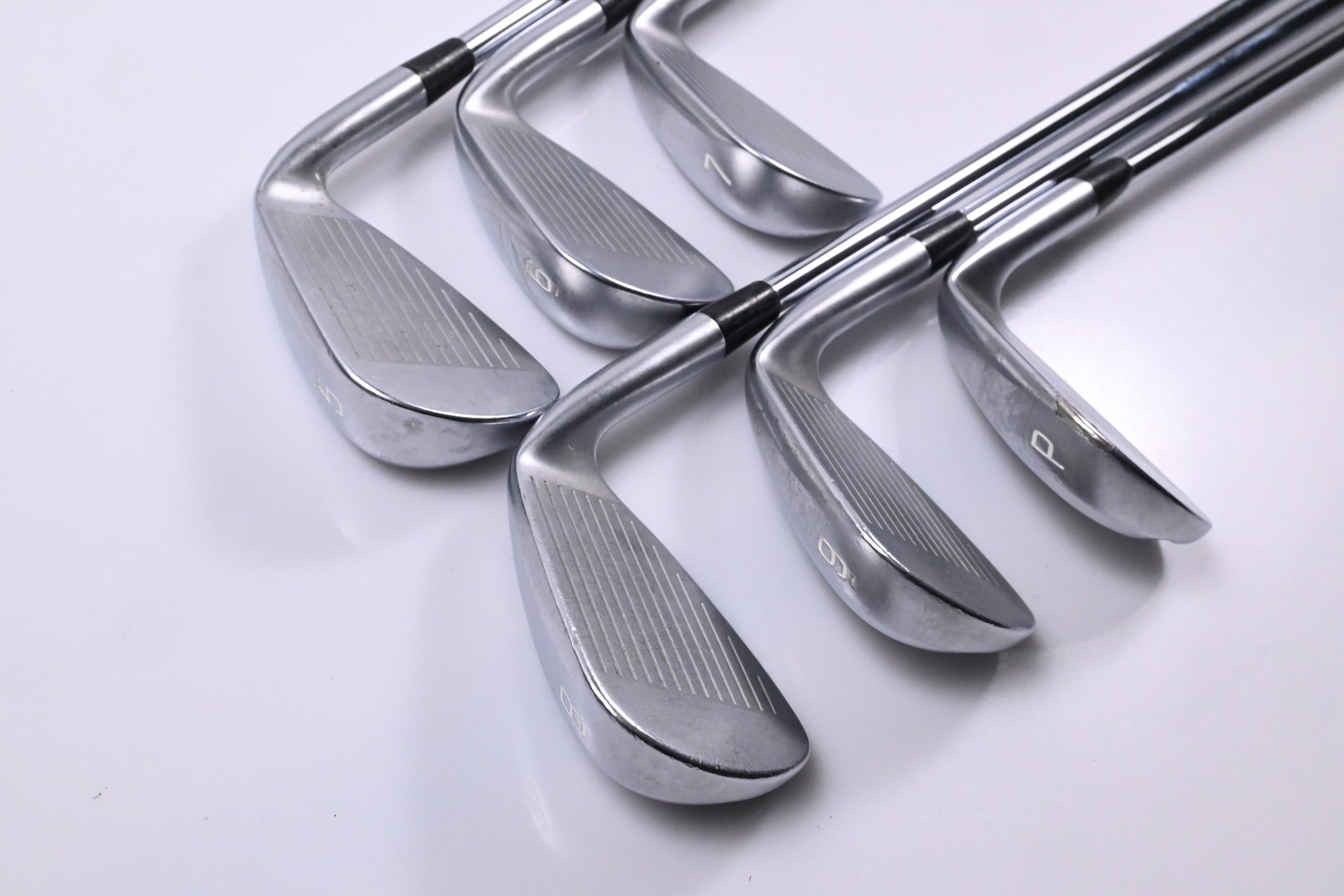Left Hand Mizuno JPX 900 Hot Metal Irons / 5-PW / Regular Plus Flex Project X LZ