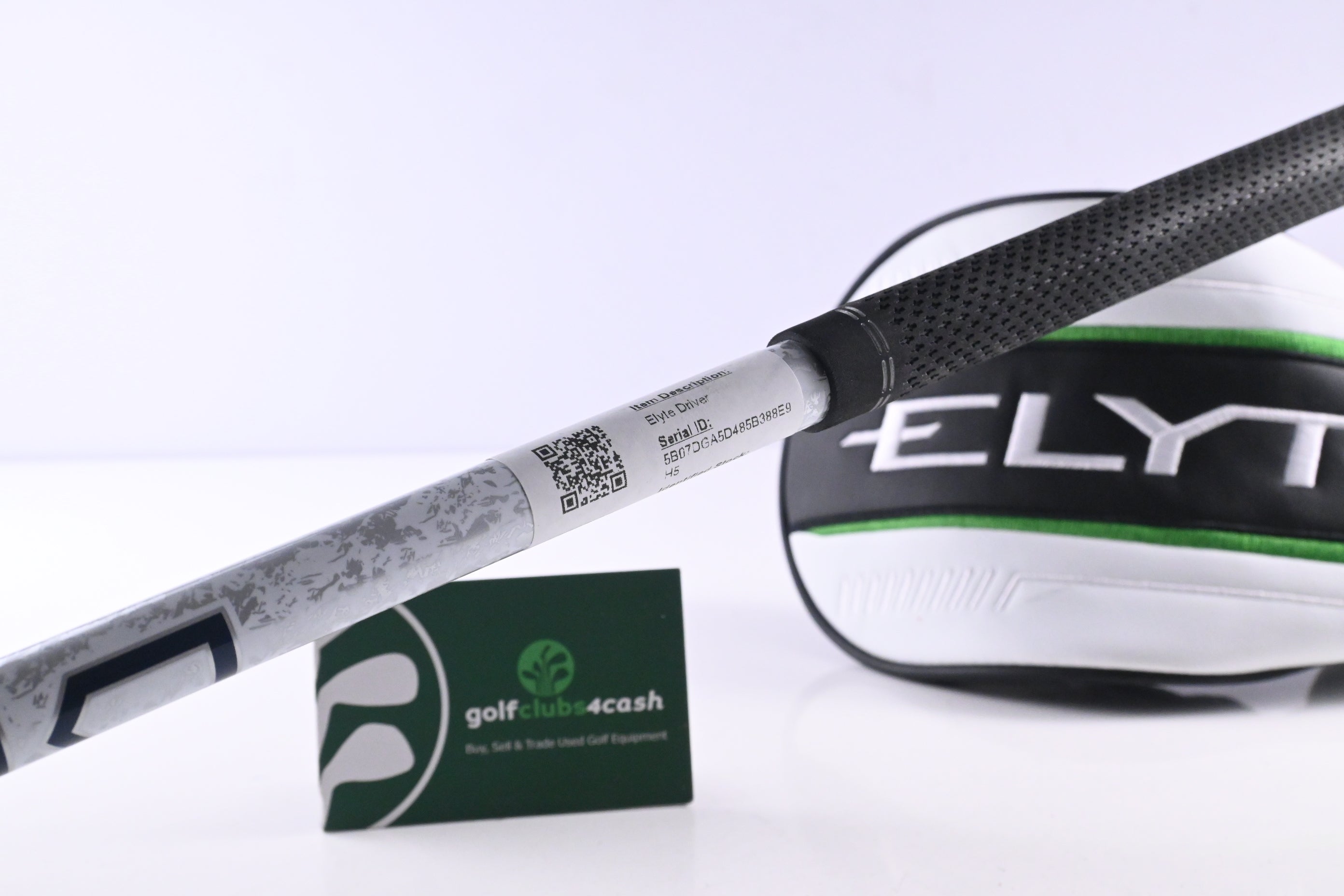 Callaway Elyte Driver / 10.5 Degree / Stiff Flex Denali Charcoal 50 Shaft
