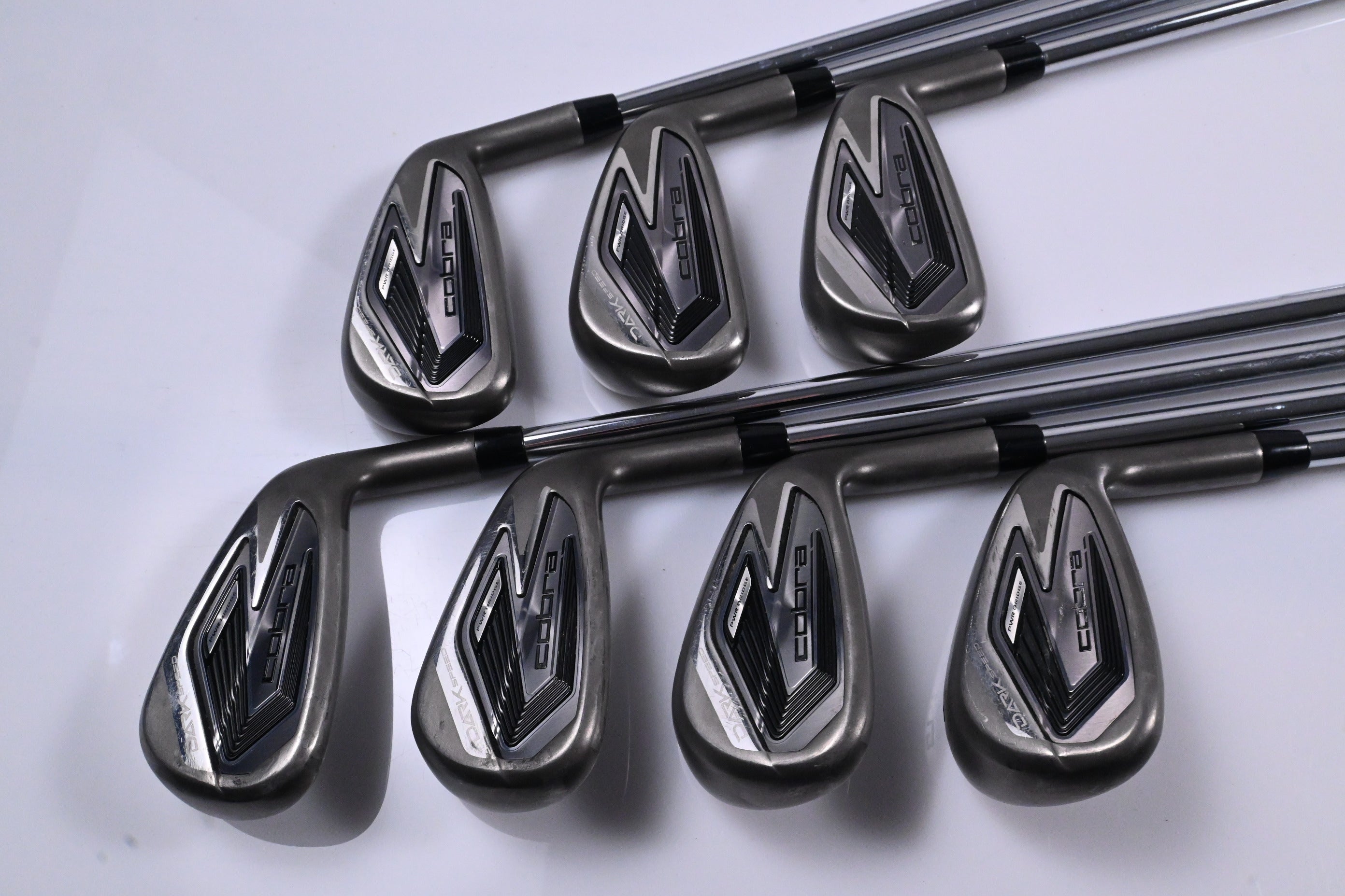 Cobra Darkspeed Irons / 5-PW+GW / Regular Flex KBS Tour Lite Shafts