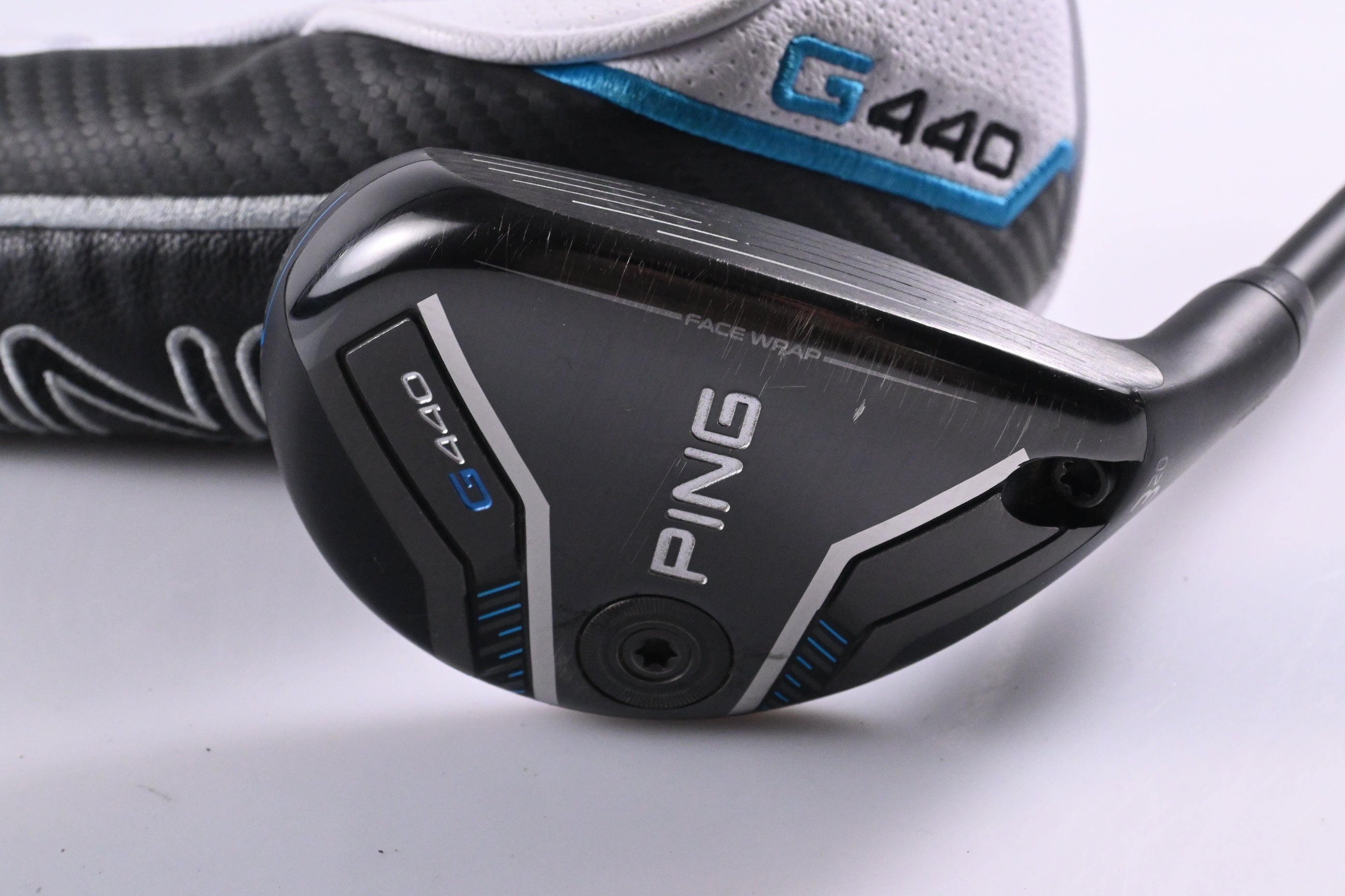 Ping G440 #3 Hybrid / 20 Degree / Stiff Flex Ping Alta CB Blue 70 Shaft