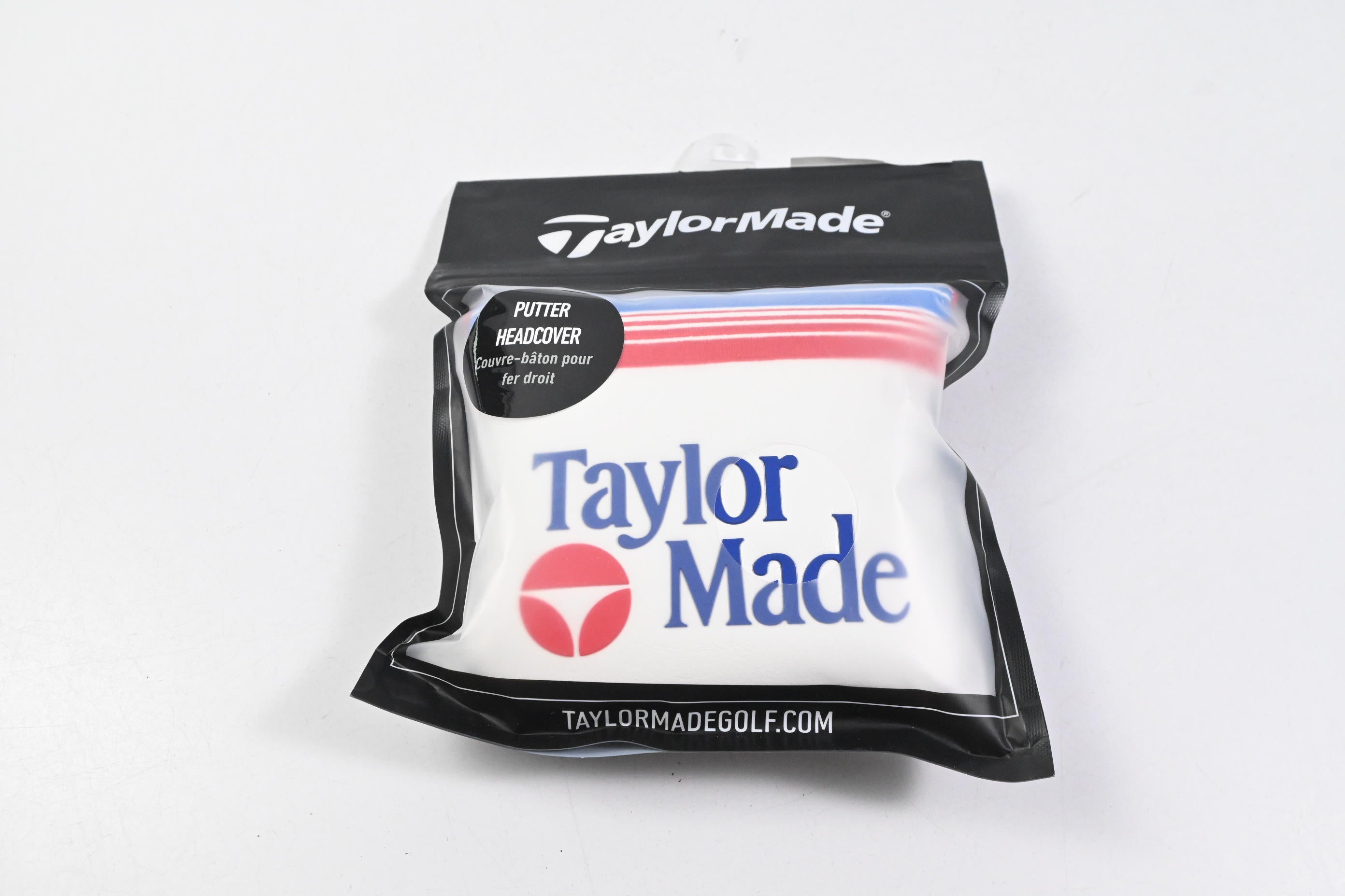 Taylormade 2026 PGA Liberty Lines Putter Headcover / Mallet / White, Blue, Red