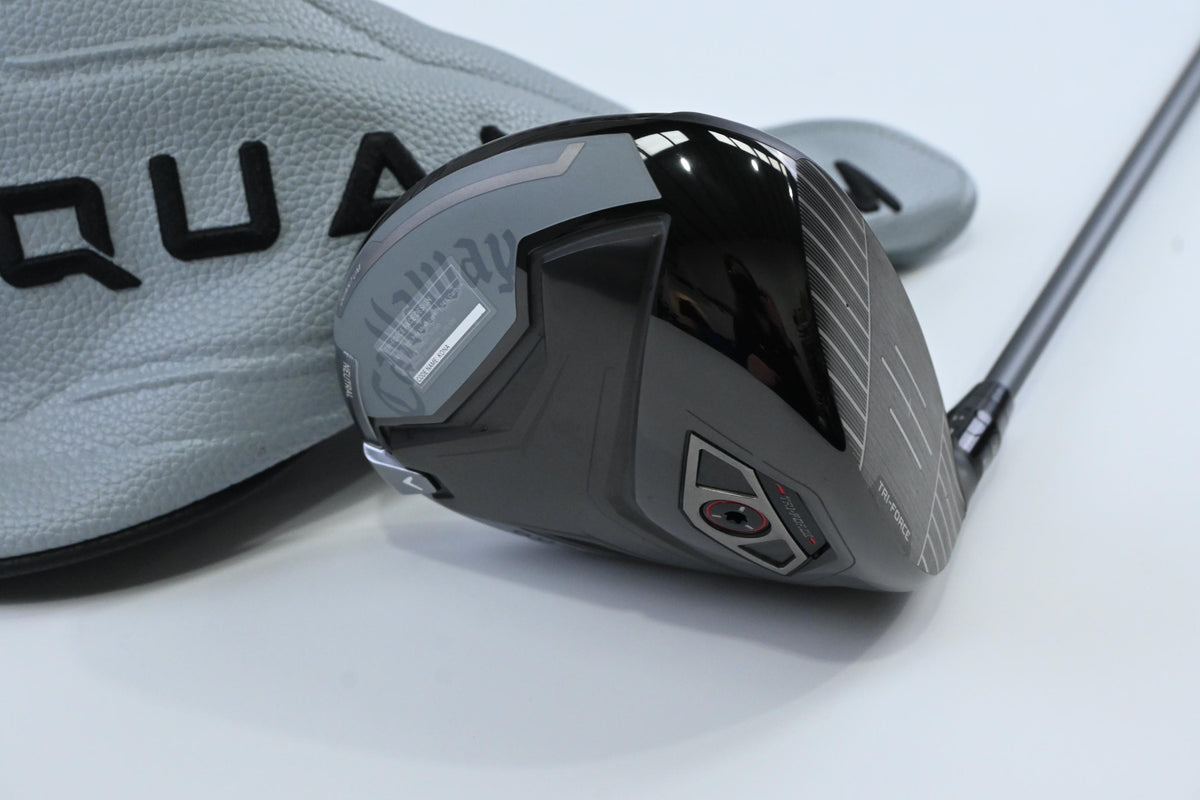 Callaway Quantum Max Driver / 9 Degree / Stiff Flex Denali Frost Silver 60 Shaft