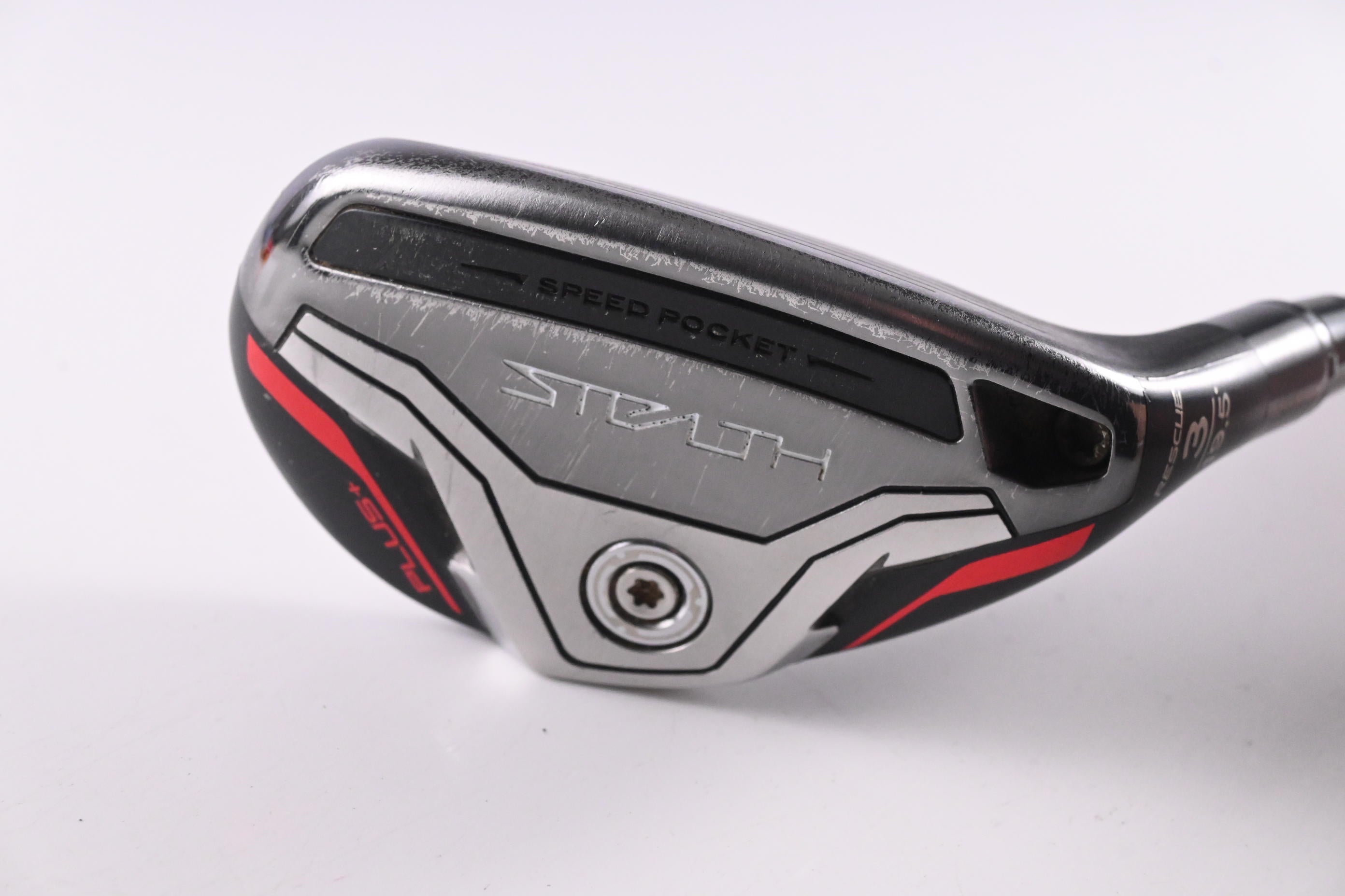 Taylormade Stealth Plus #3 Hybrid / 19.5 Degree / Stiff Flex Hzrdus Smoke RDX