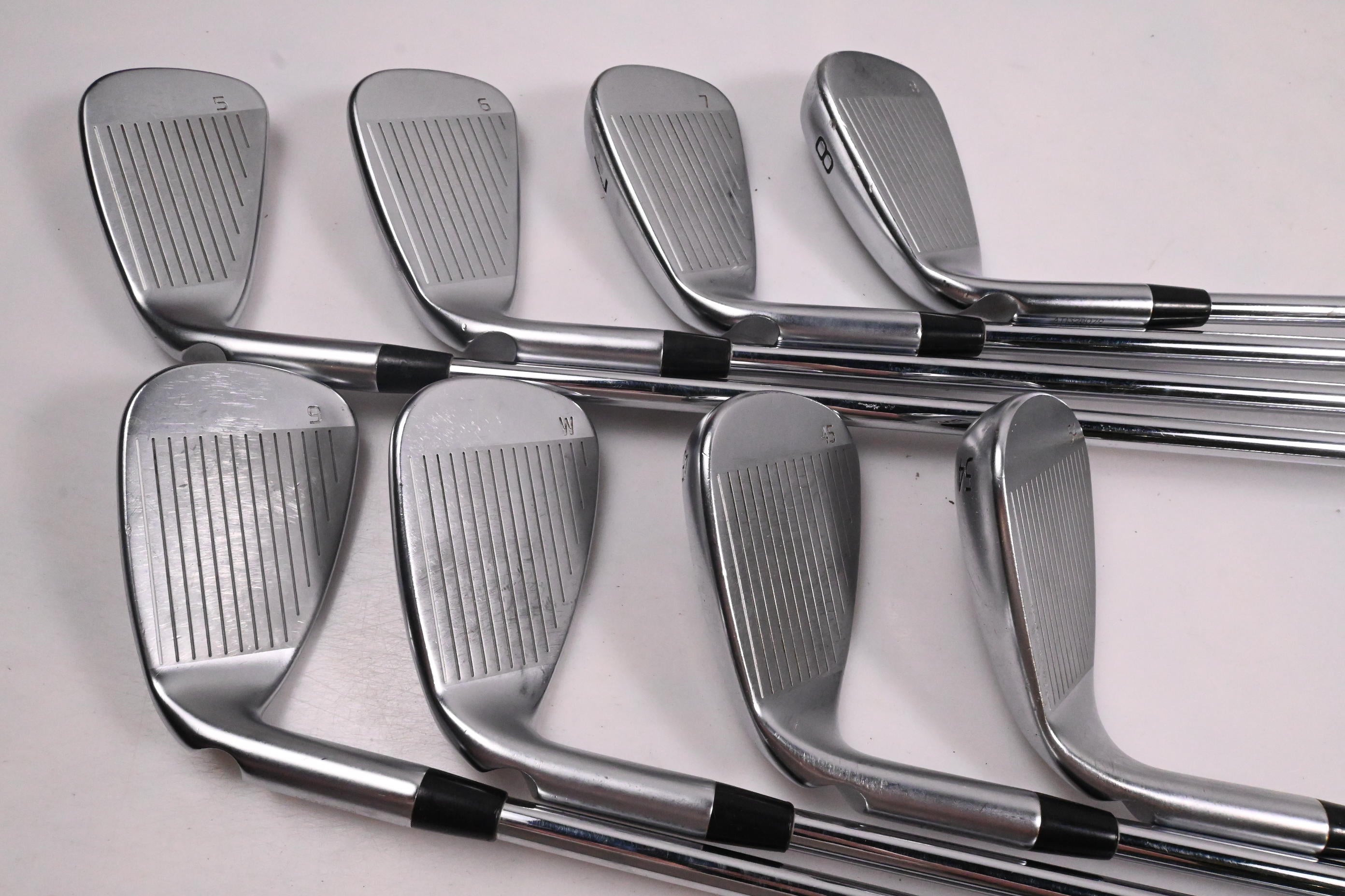 Ping G430 Irons / 5-PW+45°+54° / White Dot / Regular Flex Ping AWT 2.0 Shafts