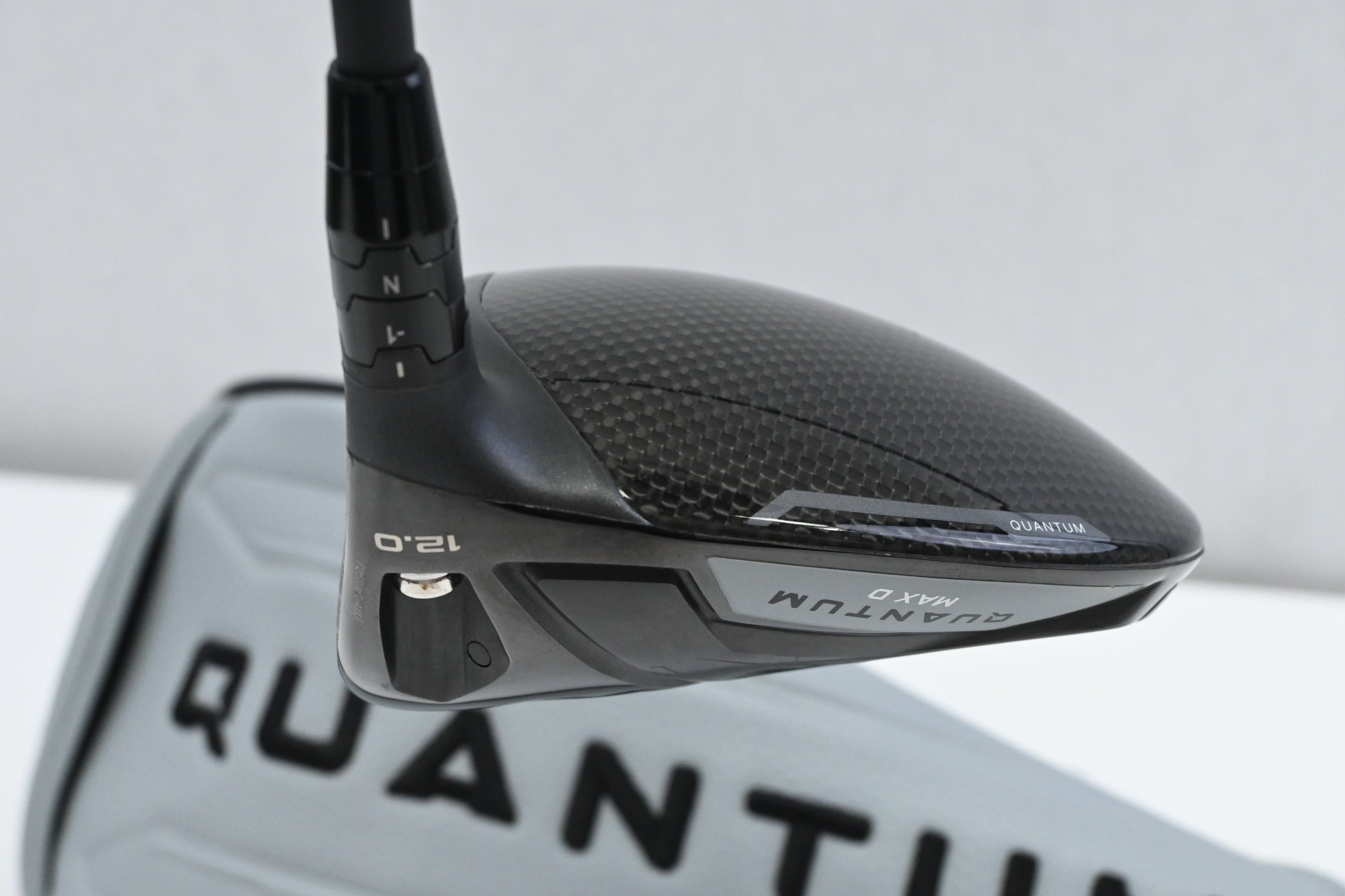 Callaway Quantum Max D Driver / 12 Degree / Senior Flex Vanquish 4 Shaft