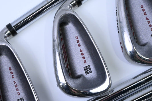 Wilson Deep Red Irons / 3-PW+SW / Regular Flex Steel Shafts