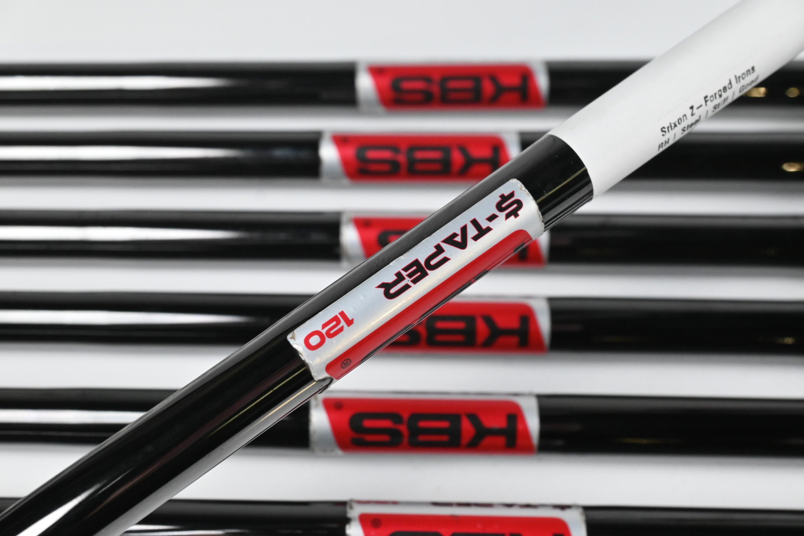 Srixon Z-Forged Irons / 4-PW / Stiff Flex KBS S-Taper 120 Shafts