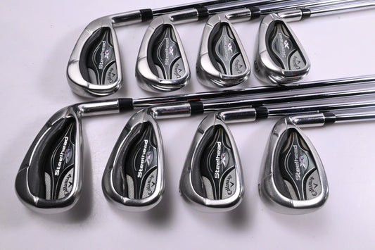 Callaway Steelhead XR Irons / 3-PW / Stiff Flex Elevate MPH 95 Shafts