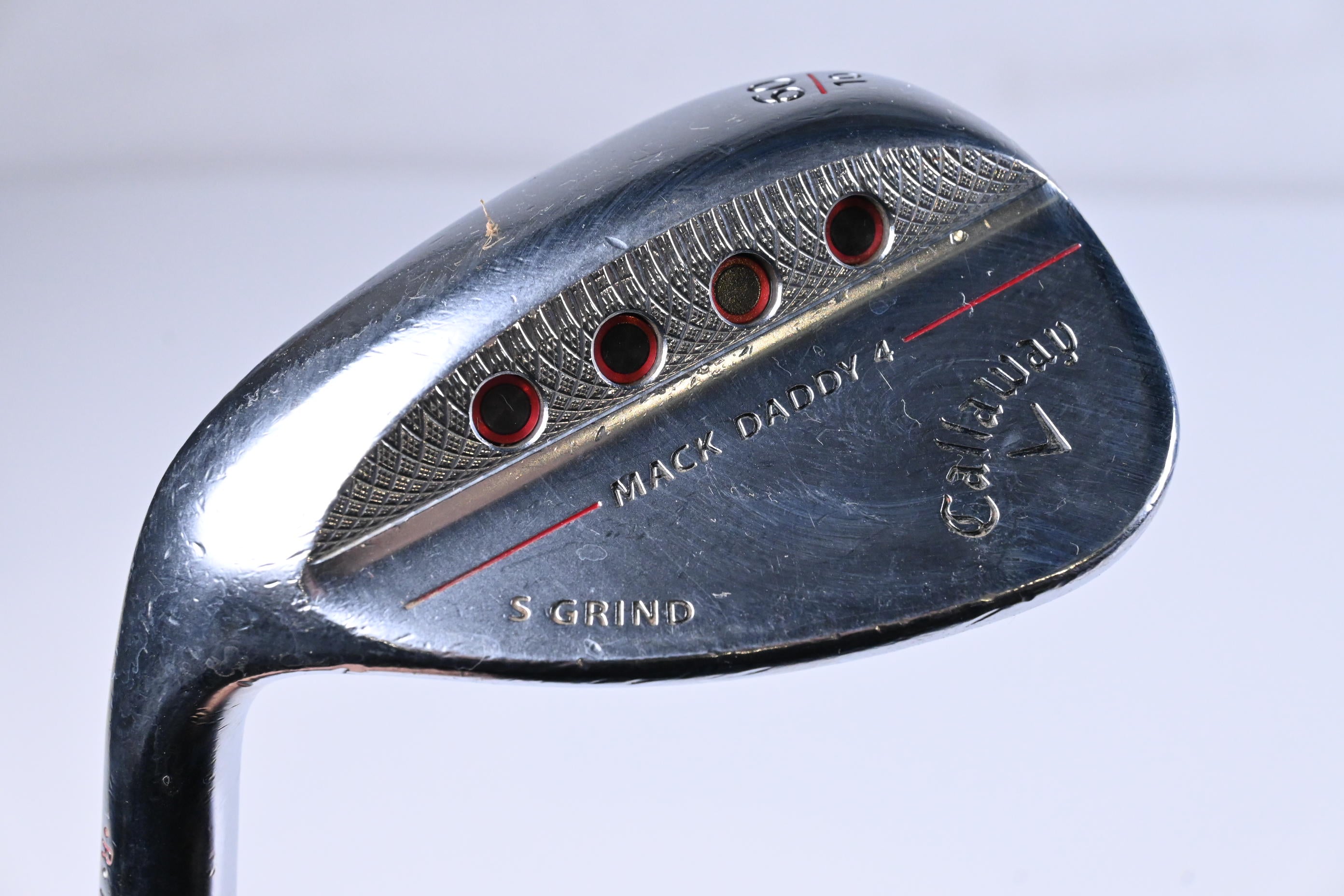 Left Hand Callaway Mack Daddy 4 Lob Wedge / 60 Degree / Stiff Flex Dynamic Gold