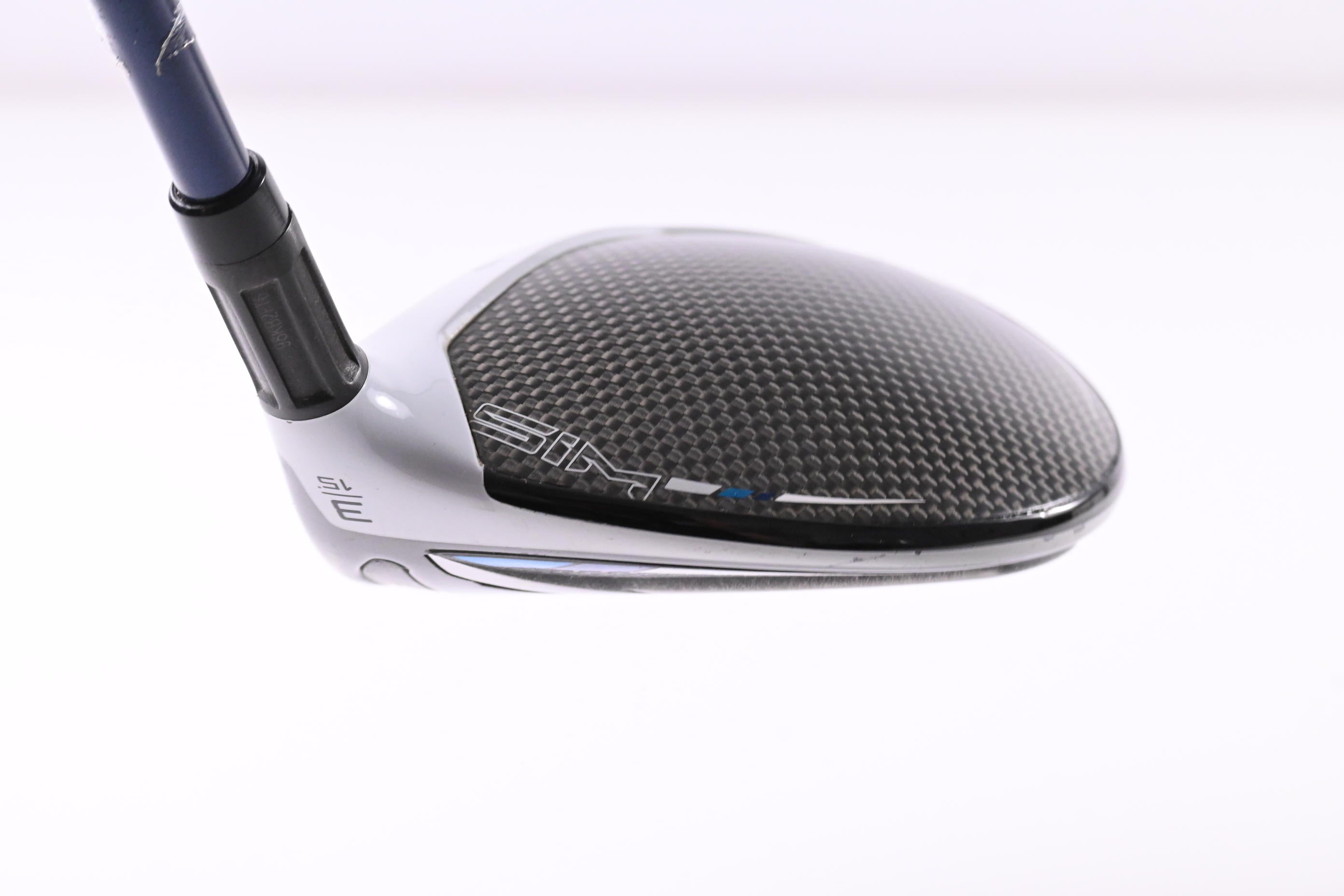 Taylormade SIM Max #3 Wood / 15 Degree / Stiff Flex Ventus Blue 6 Shaft
