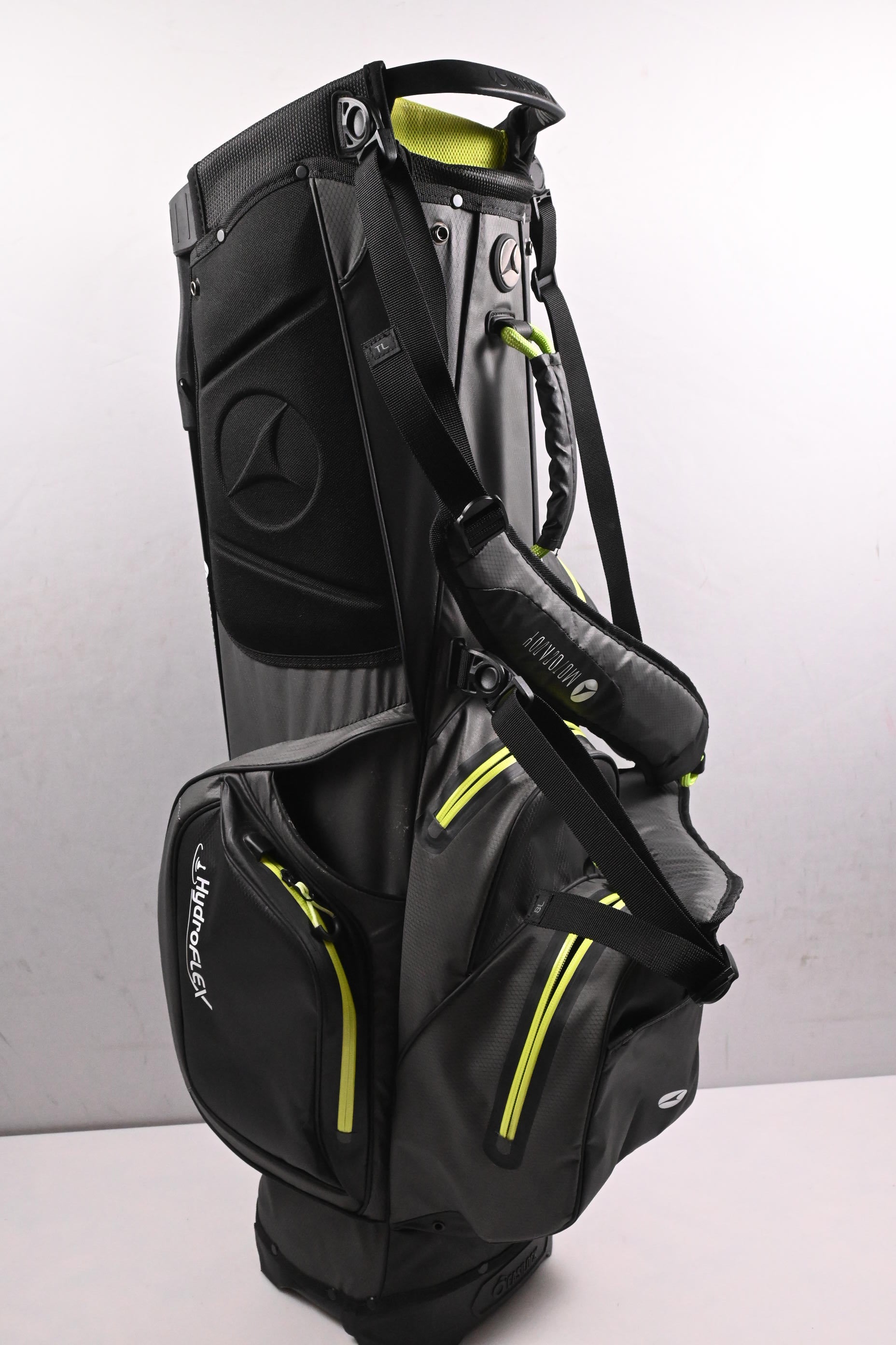 Motocaddy Hydro Flex Stand Bag / 5-Way Divider / Black, Green