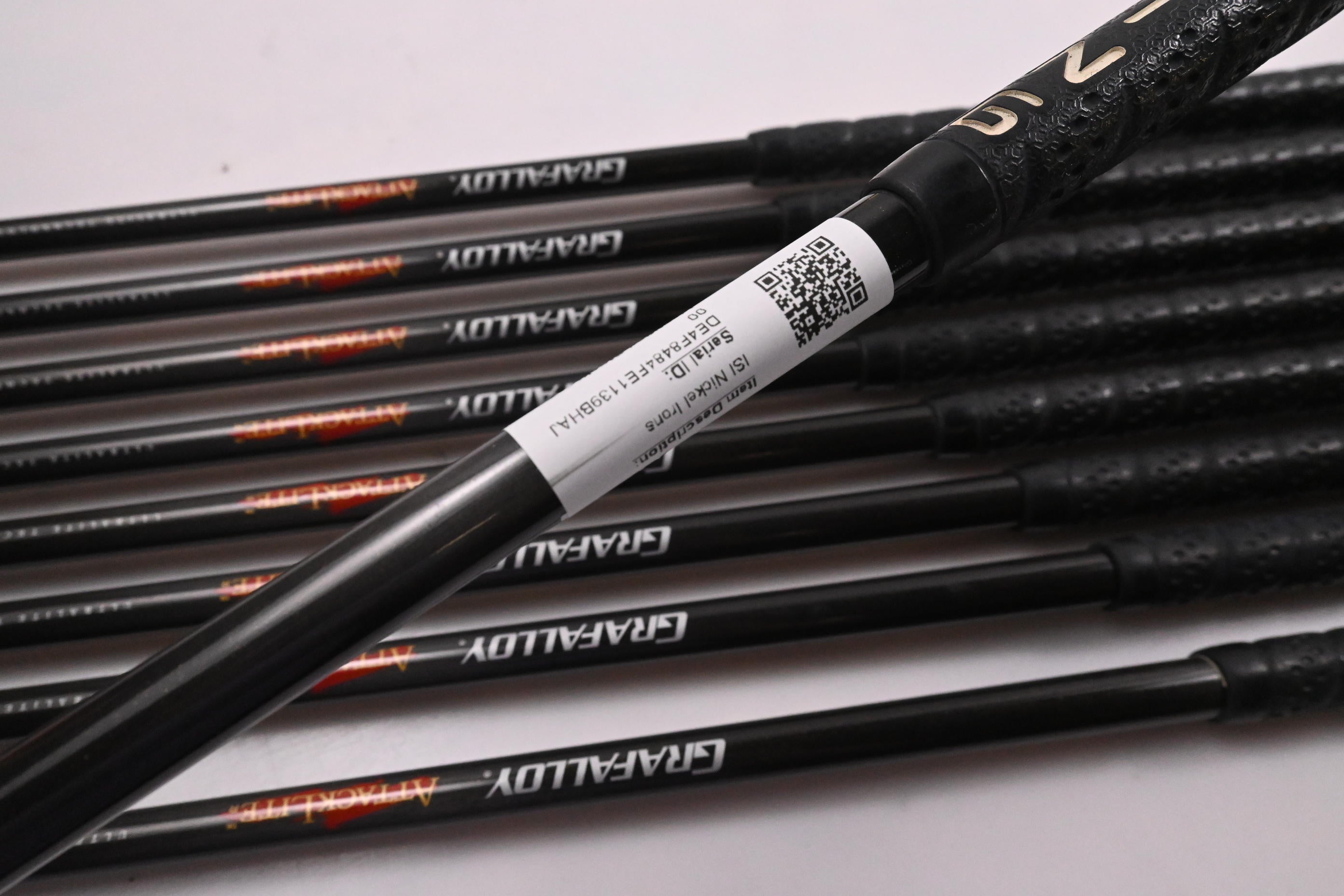 Ping ISI Nickel Irons / 3-PW+SW / Green Dot / Regular Flex Grafalloy Attack Lite