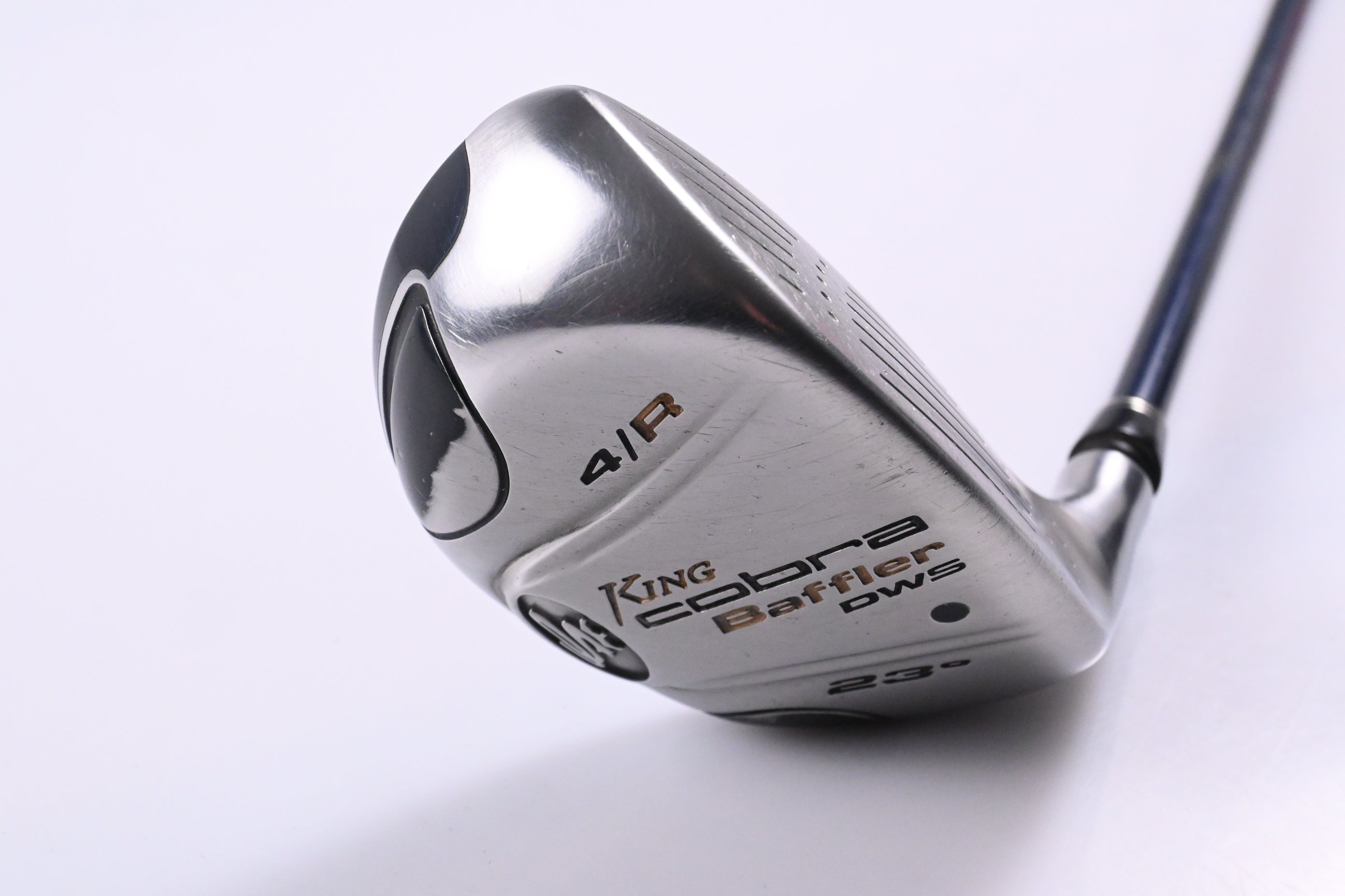 Cobra Baffler DWS #4 Hybrid / 23 Degree / Stiff Flex Aldila NV Proto-HL 65 Shaft