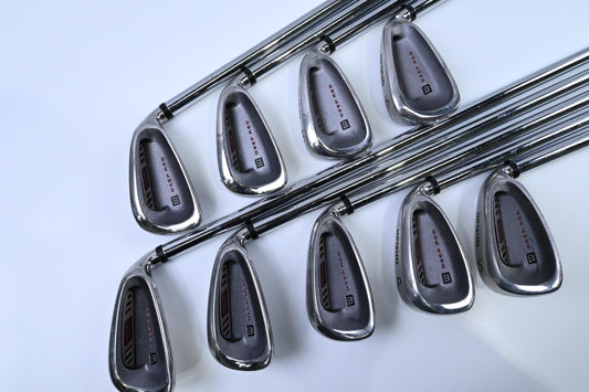 Wilson Deep Red Irons / 3-PW+SW / Regular Flex Steel Shafts