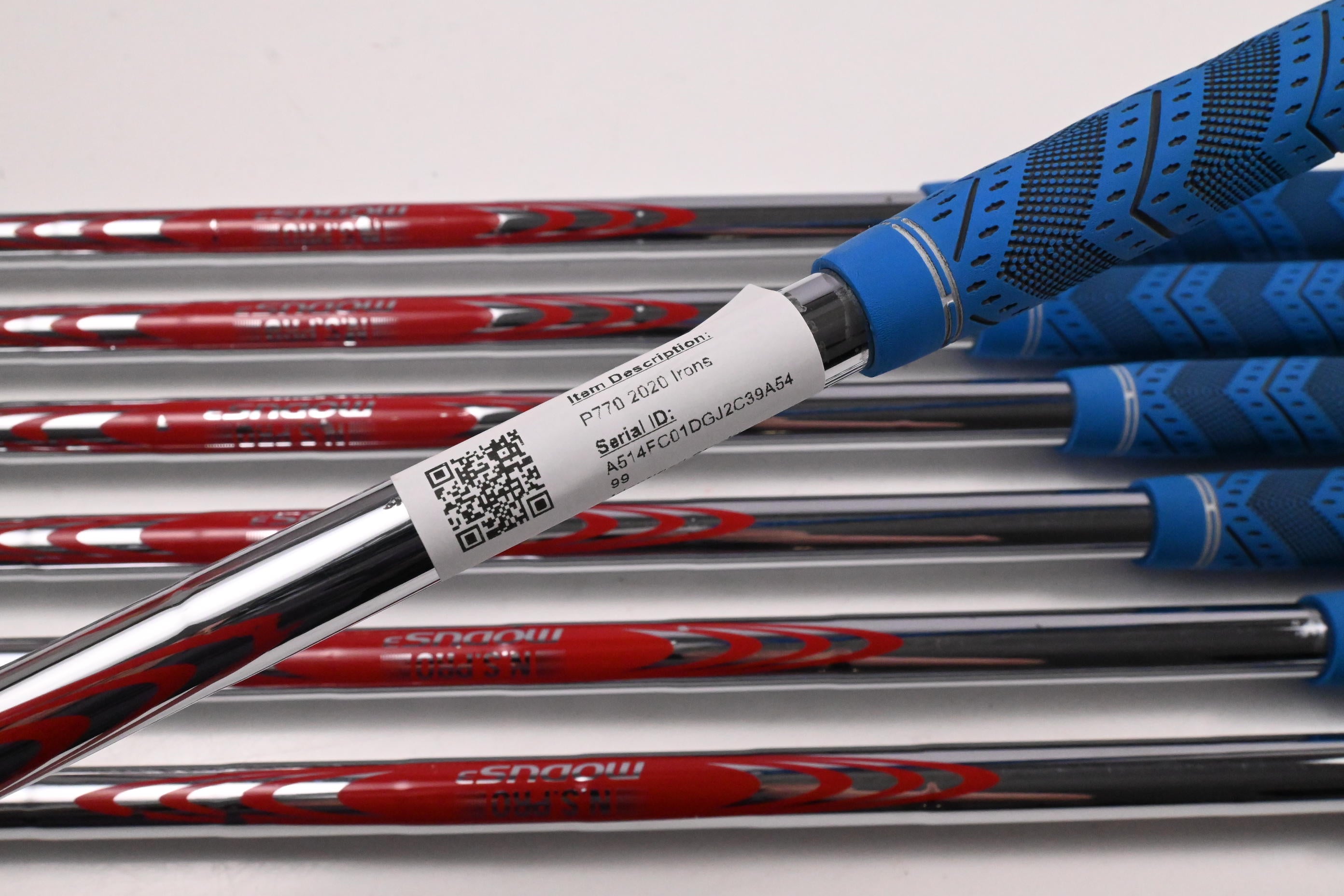 Taylormade P770 2020 Irons / 4-PW / Stiff Flex NS Pro Modus 3 120 Shafts