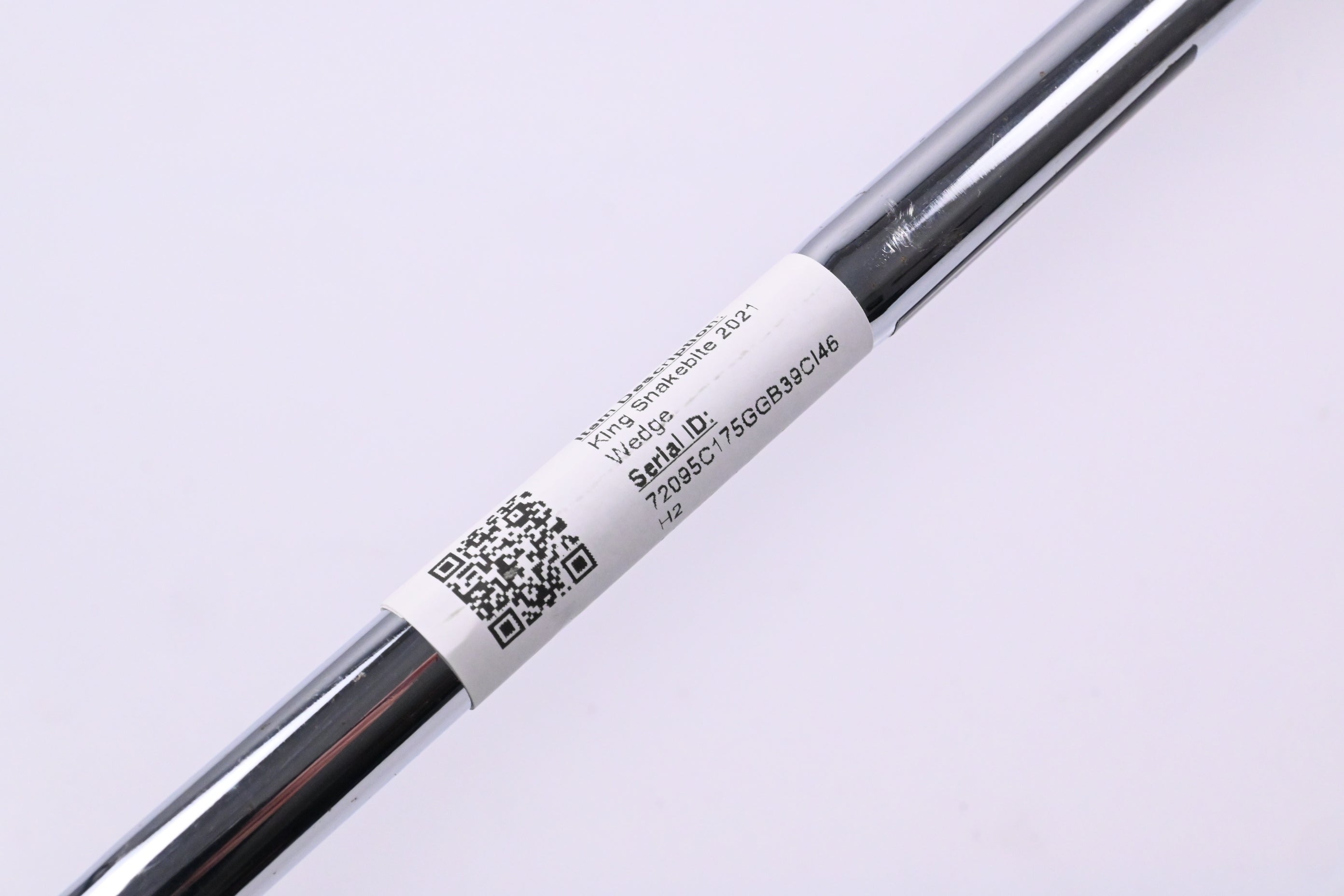 Cobra King Snakebite 2021 Lob Wedge / 58 Degree / Stiff Flex KBS HI-REV 2.0 125