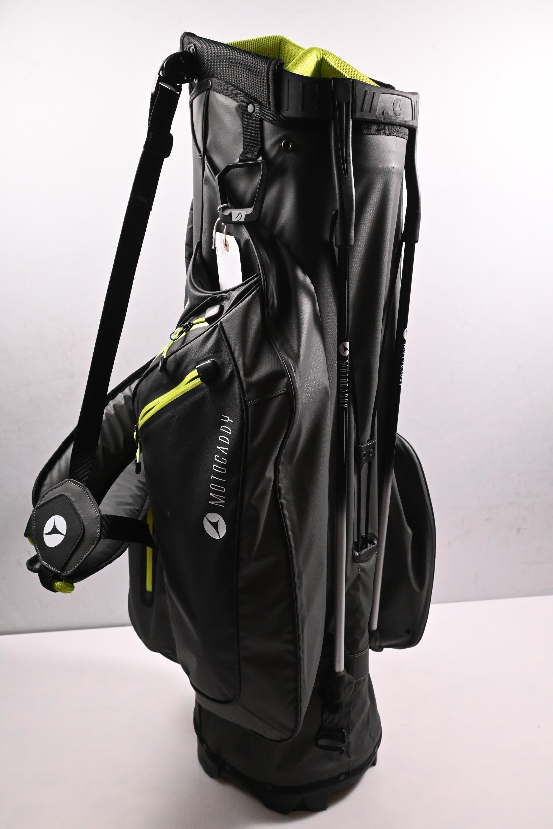 Motocaddy Hydro Flex Stand Bag / 5-Way Divider / Black, Green