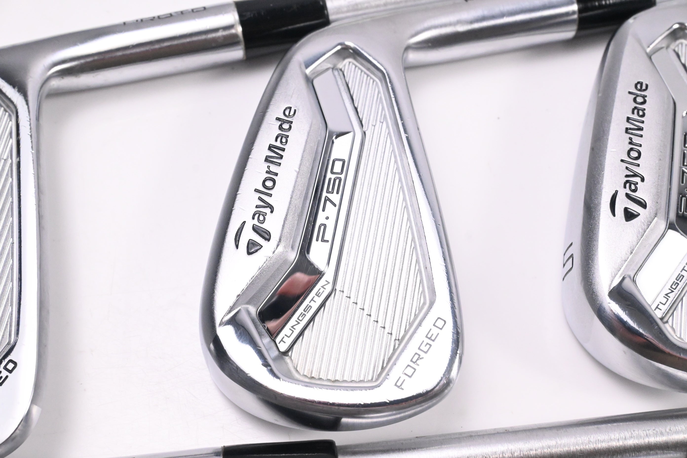 Taylormade P750 Tour Proto Irons / 3-PW / Stiff Flex KBS Tour C-Taper 120 Shafts