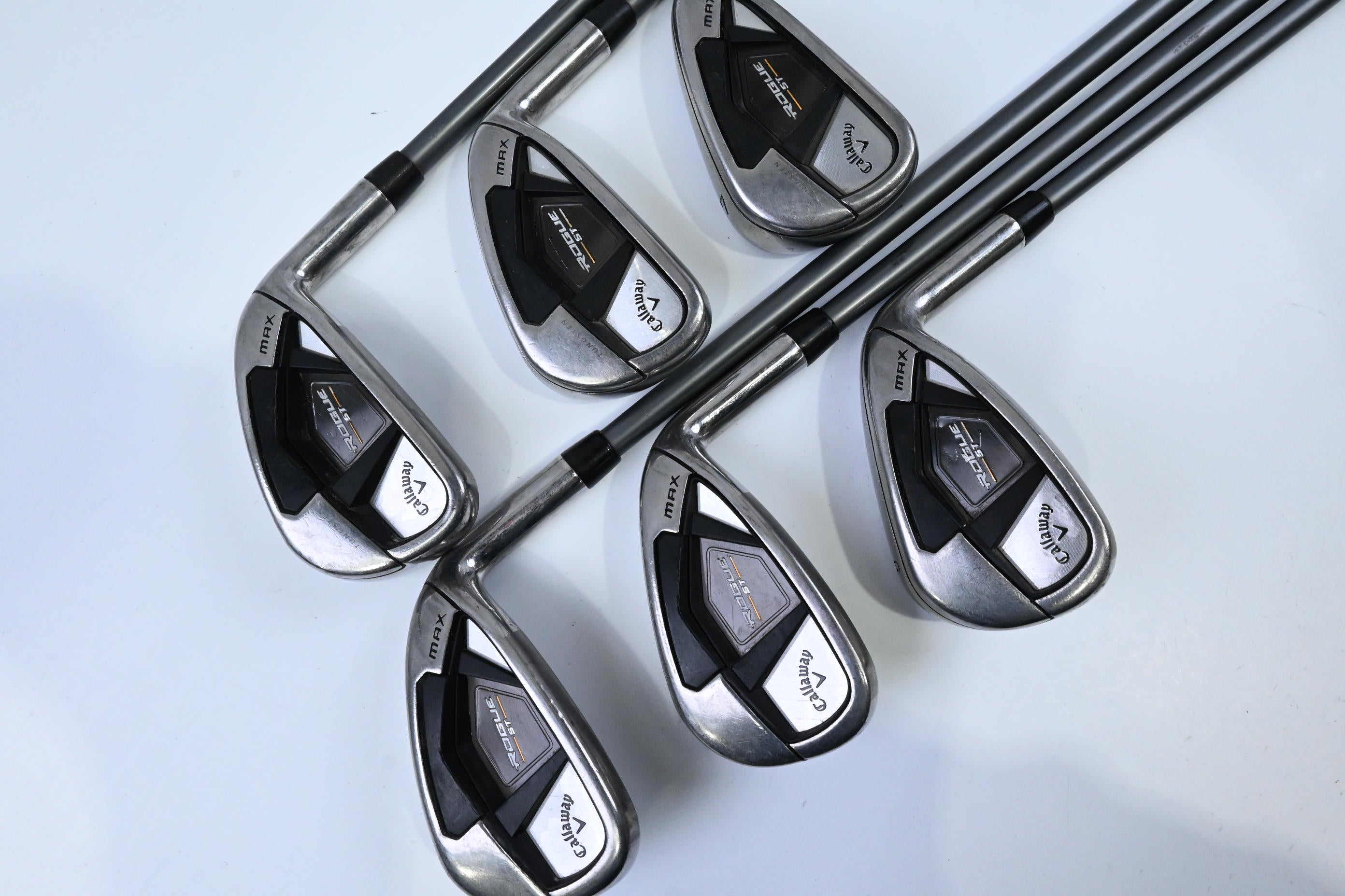 Callaway Rogue ST Max Irons / 5-PW / Senior Flex Project X Catalyst 55 Shafts