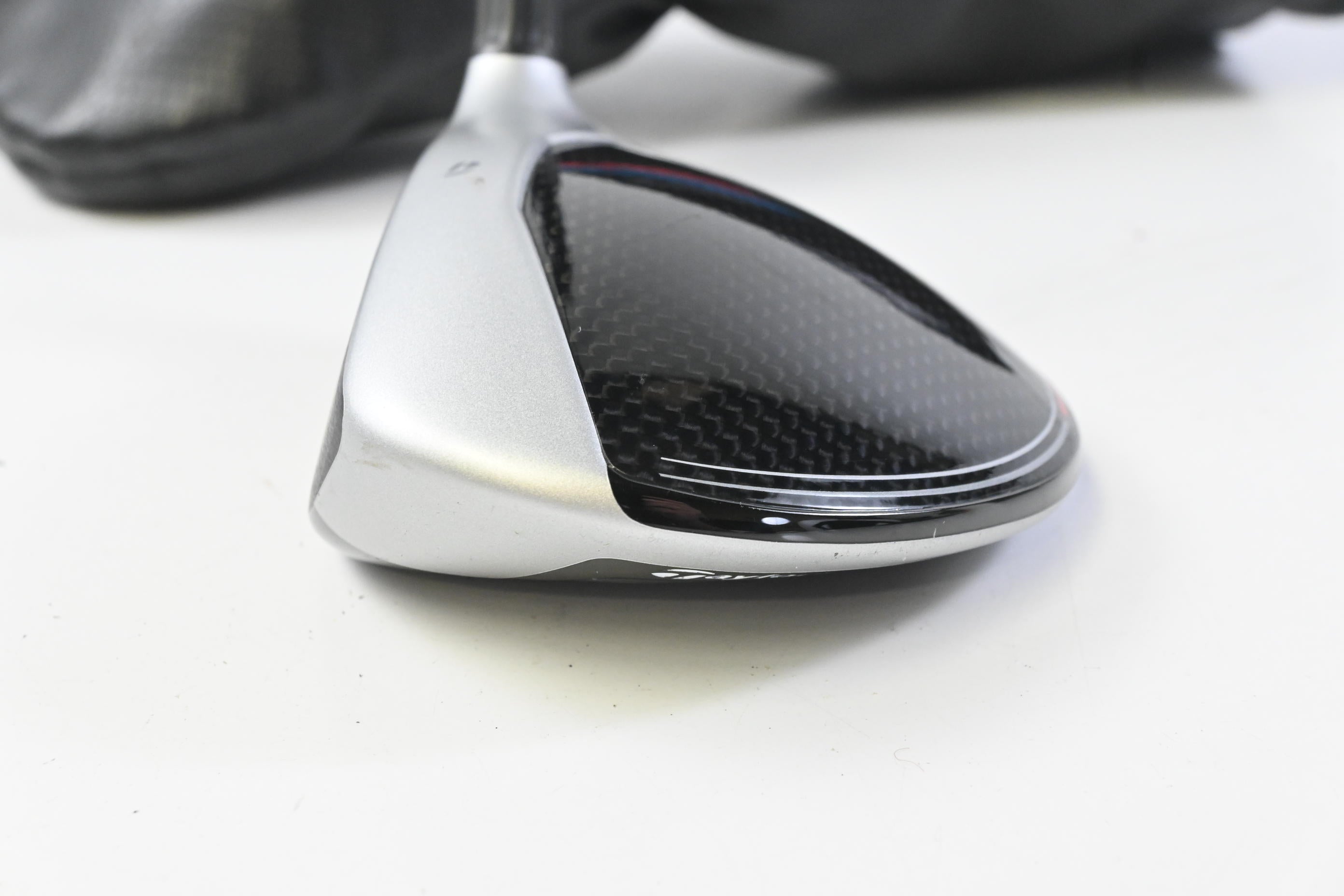 Left Hand Taylormade M4 #3 Wood / 15 Degree / Stiff Flex Fujikura Atmos Red 6